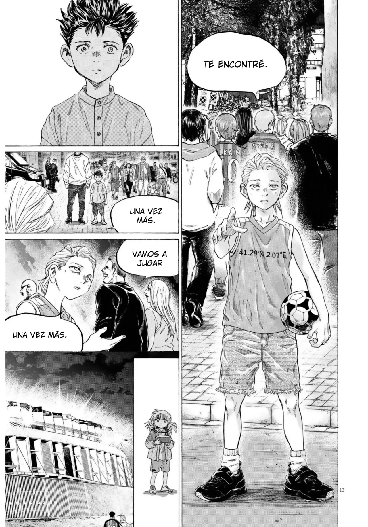 Read Ao ashi ES Manga Online