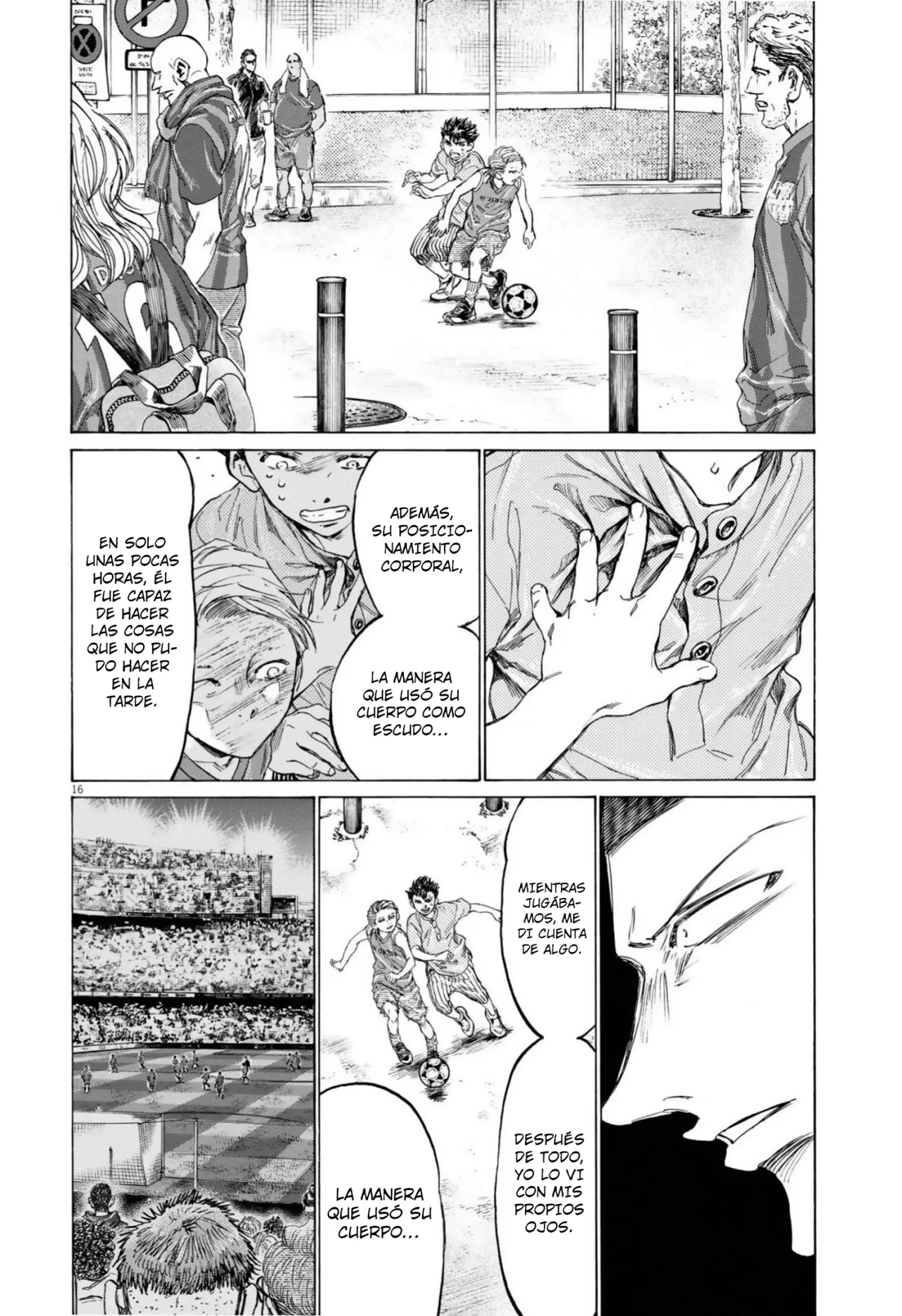 Read Ao ashi ES Manga Online