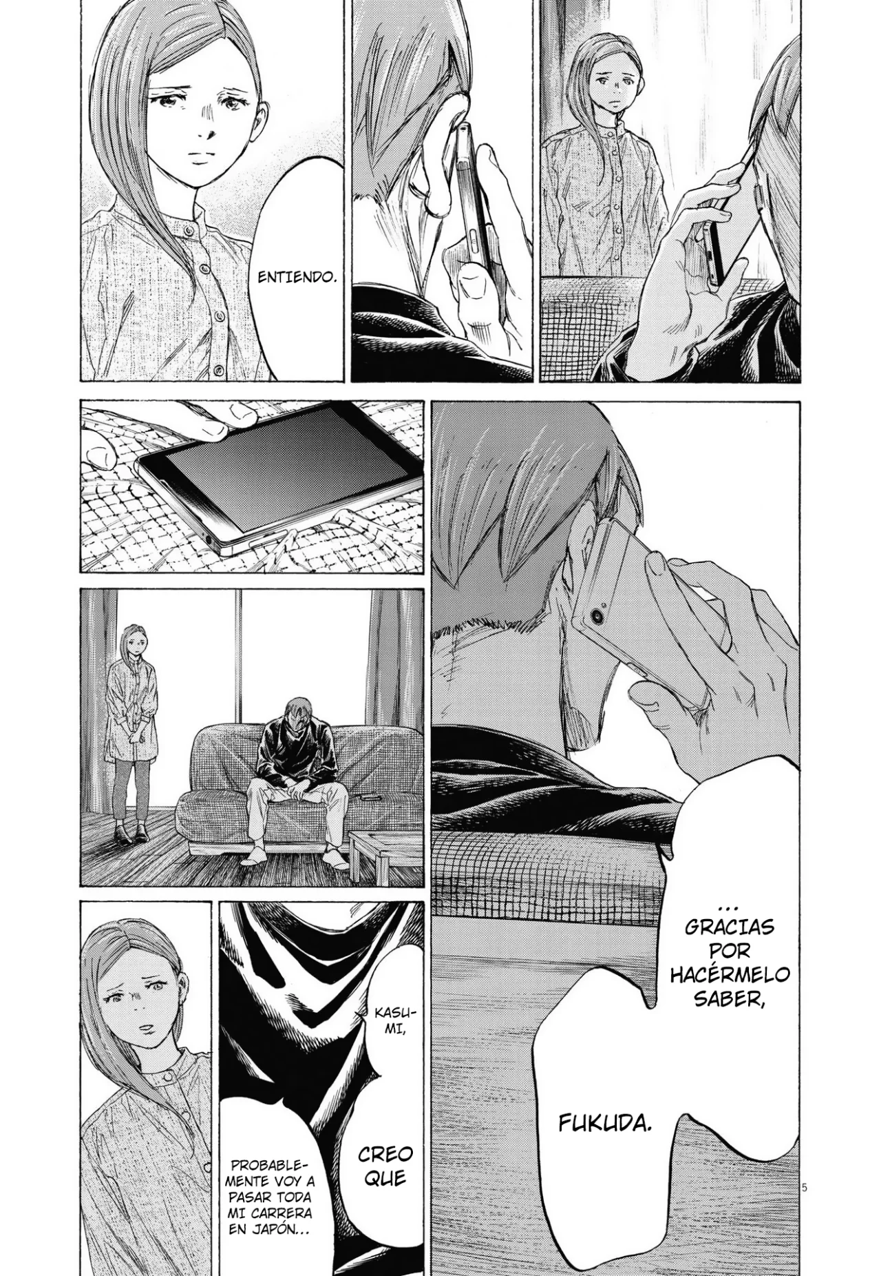 Read Ao ashi ES Manga Online
