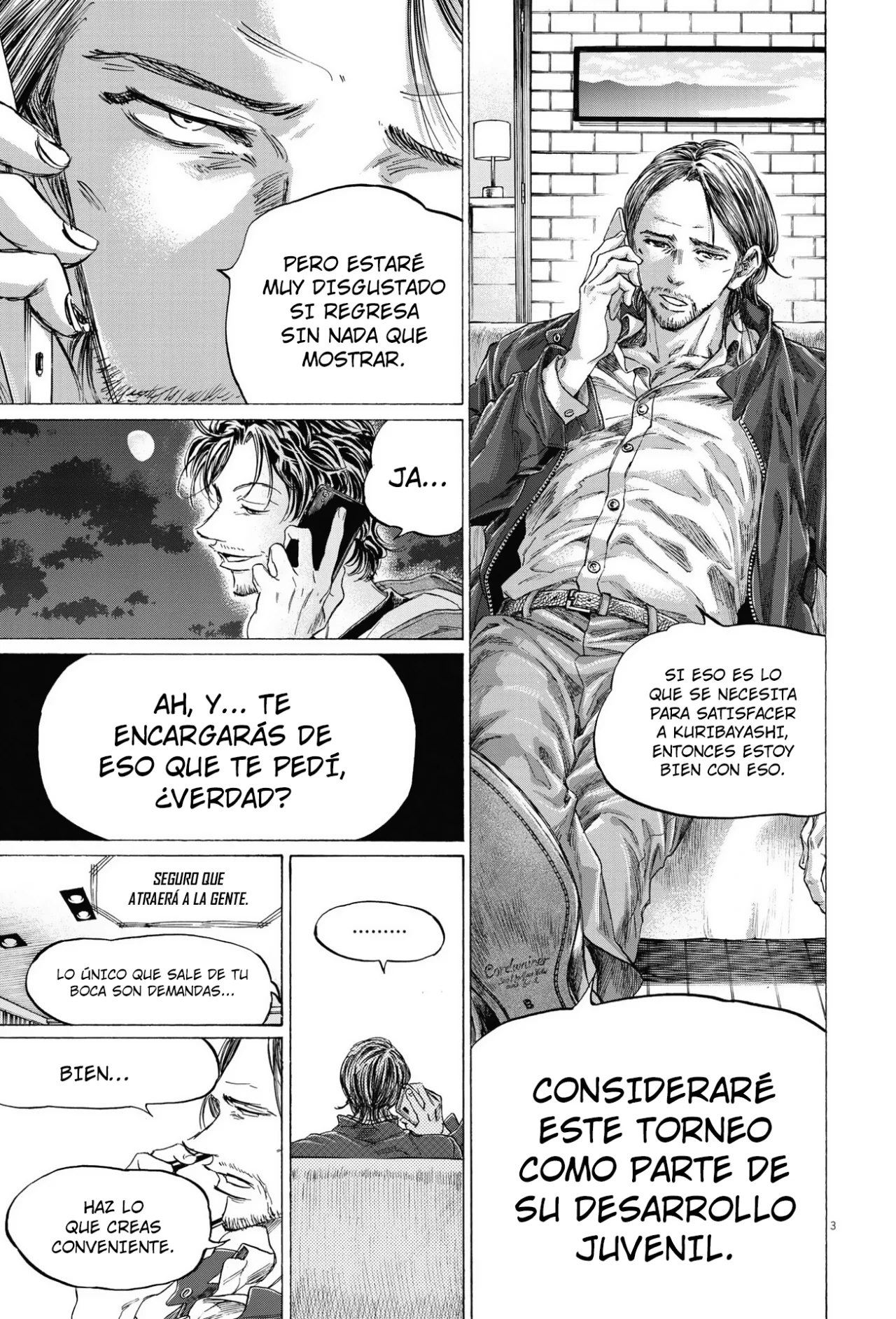 Read Ao ashi ES Manga Online