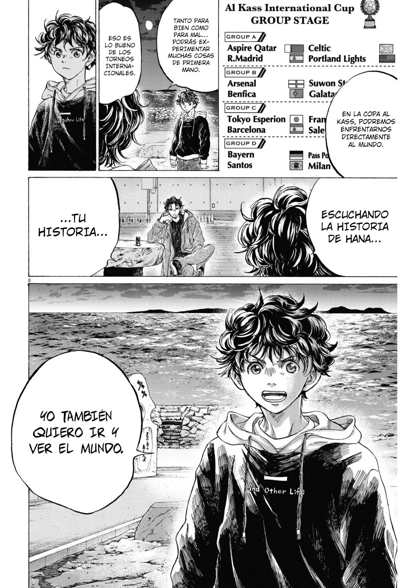 Read Ao ashi ES Manga Online