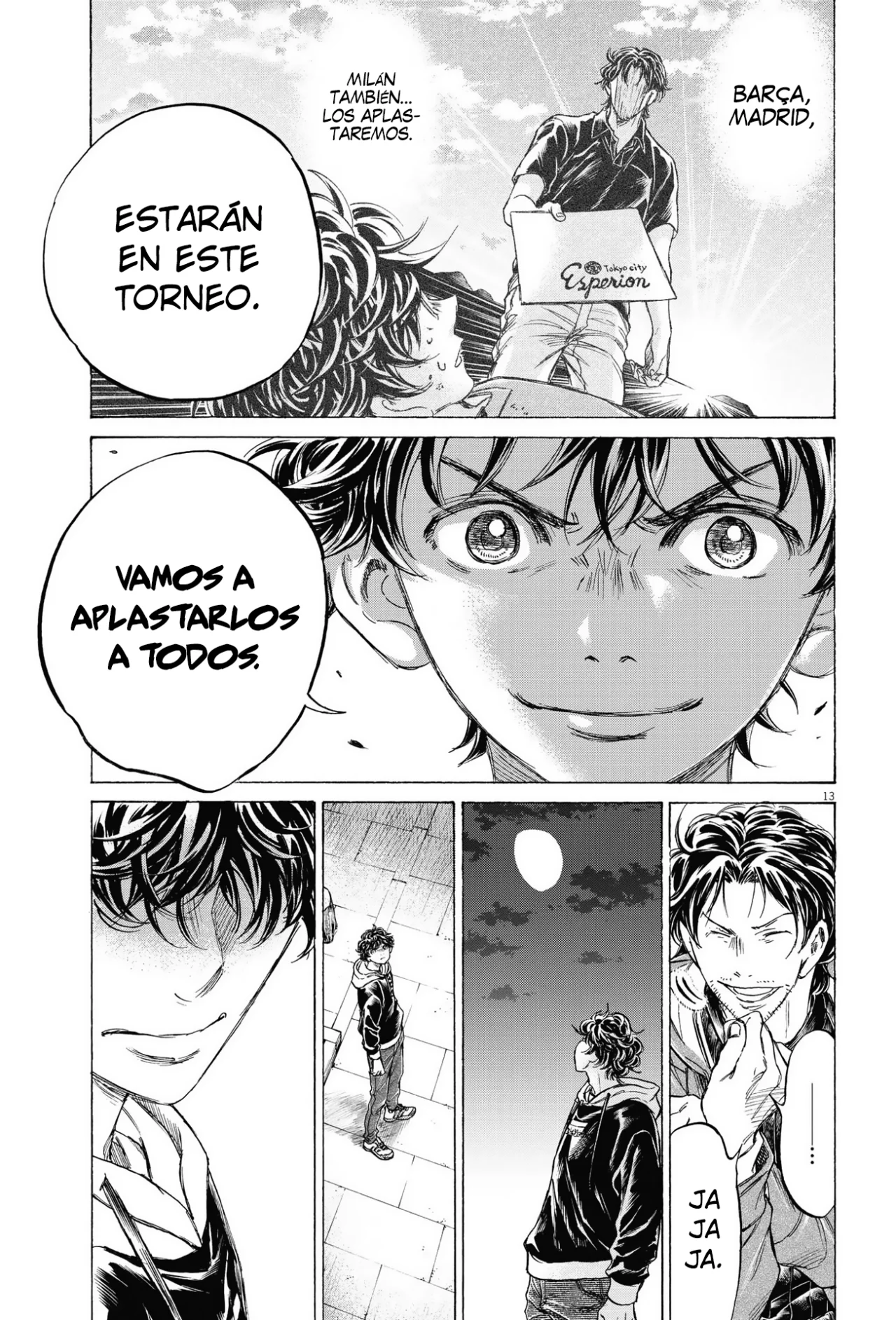 Read Ao ashi ES Manga Online