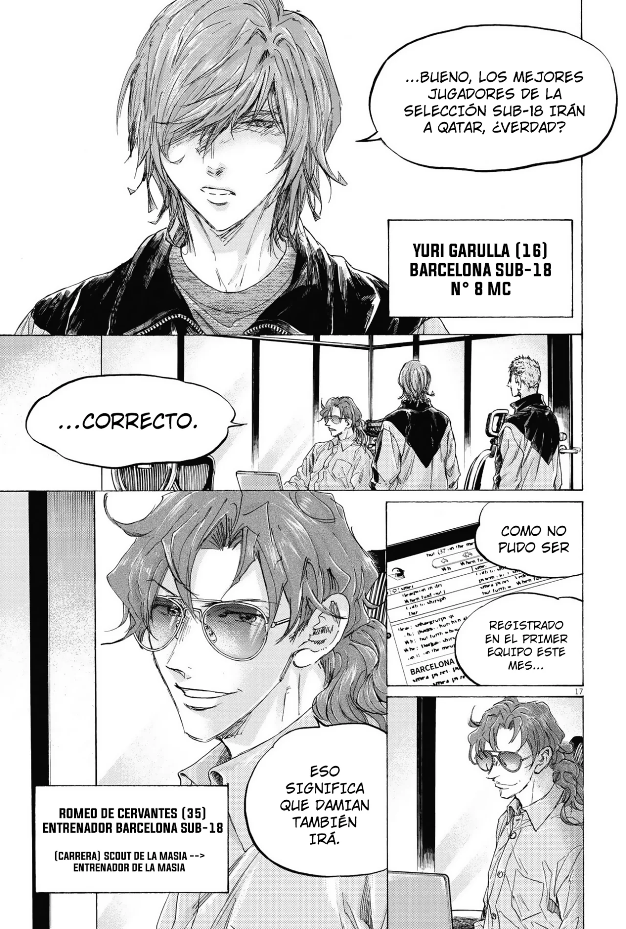 Read Ao ashi ES Manga Online