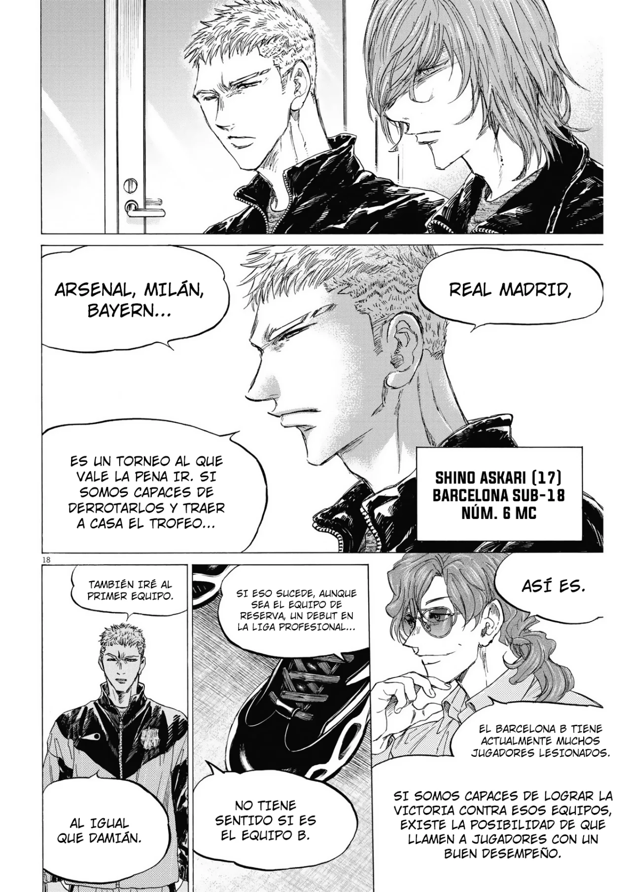 Read Ao ashi ES Manga Online
