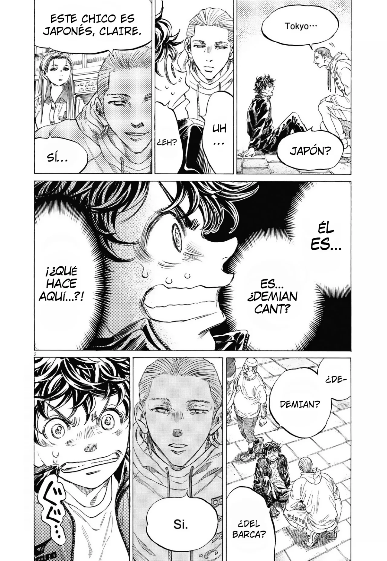 Read Ao ashi ES Manga Online