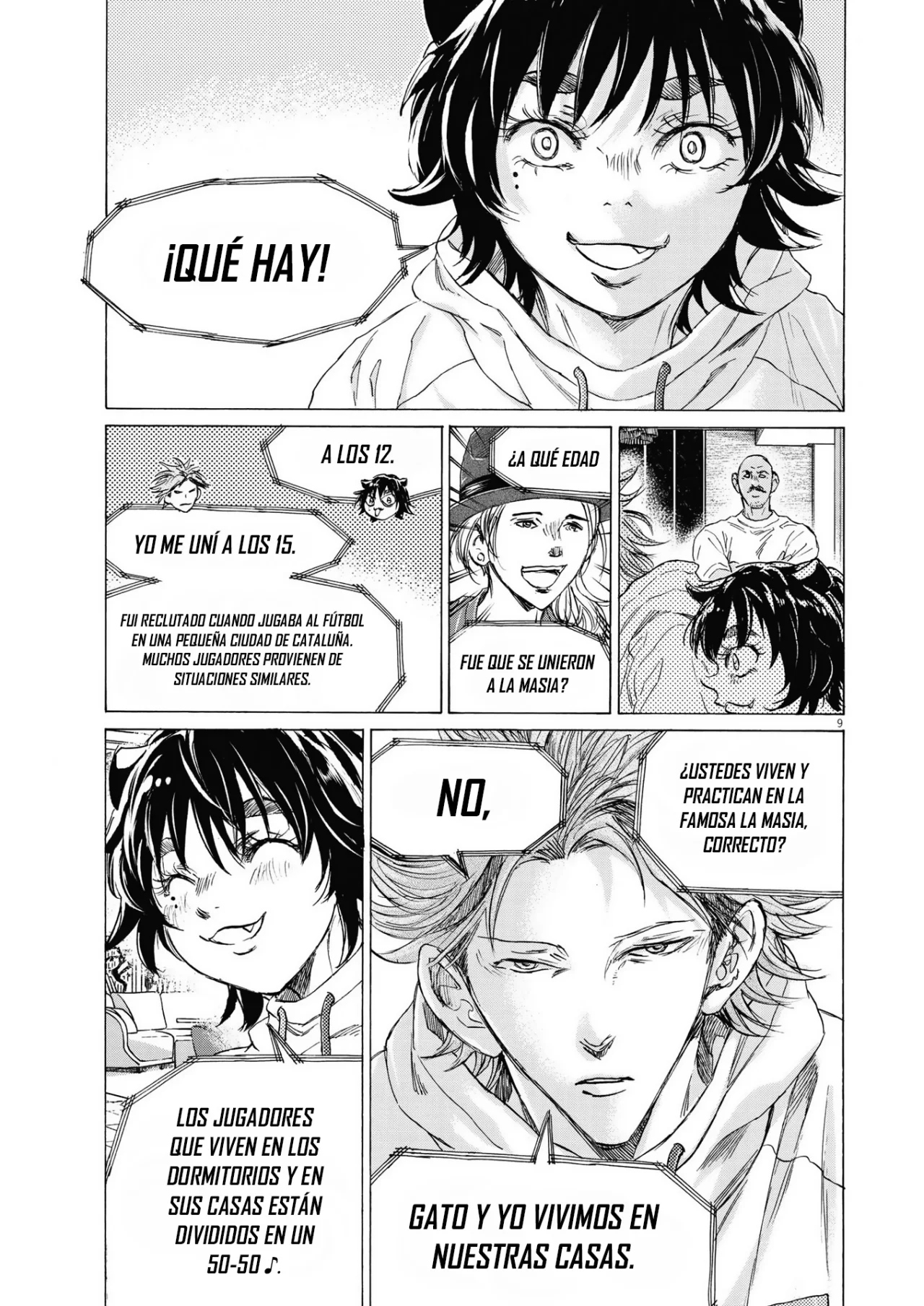 Read Ao ashi ES Manga Online