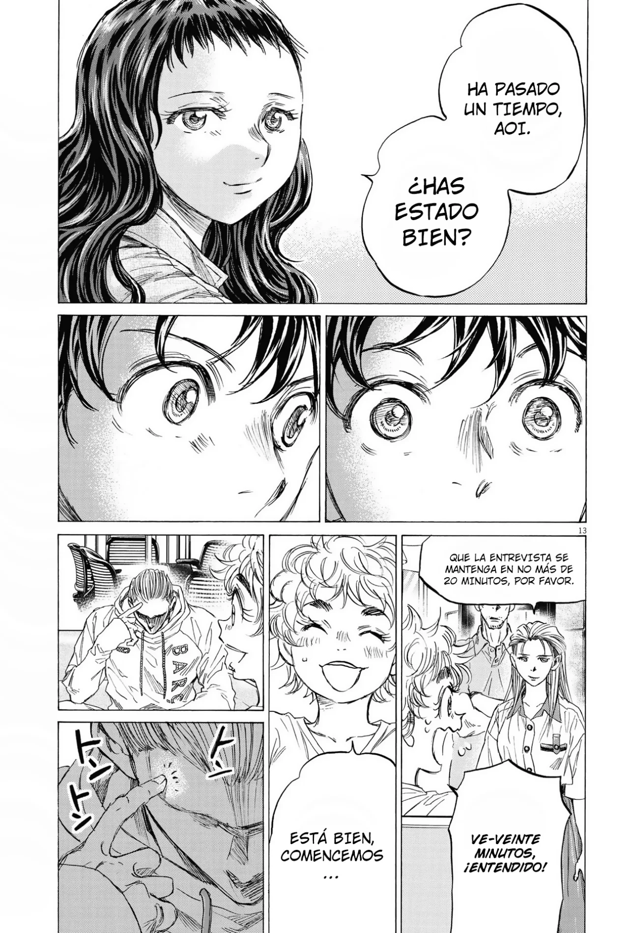 Read Ao ashi ES Manga Online