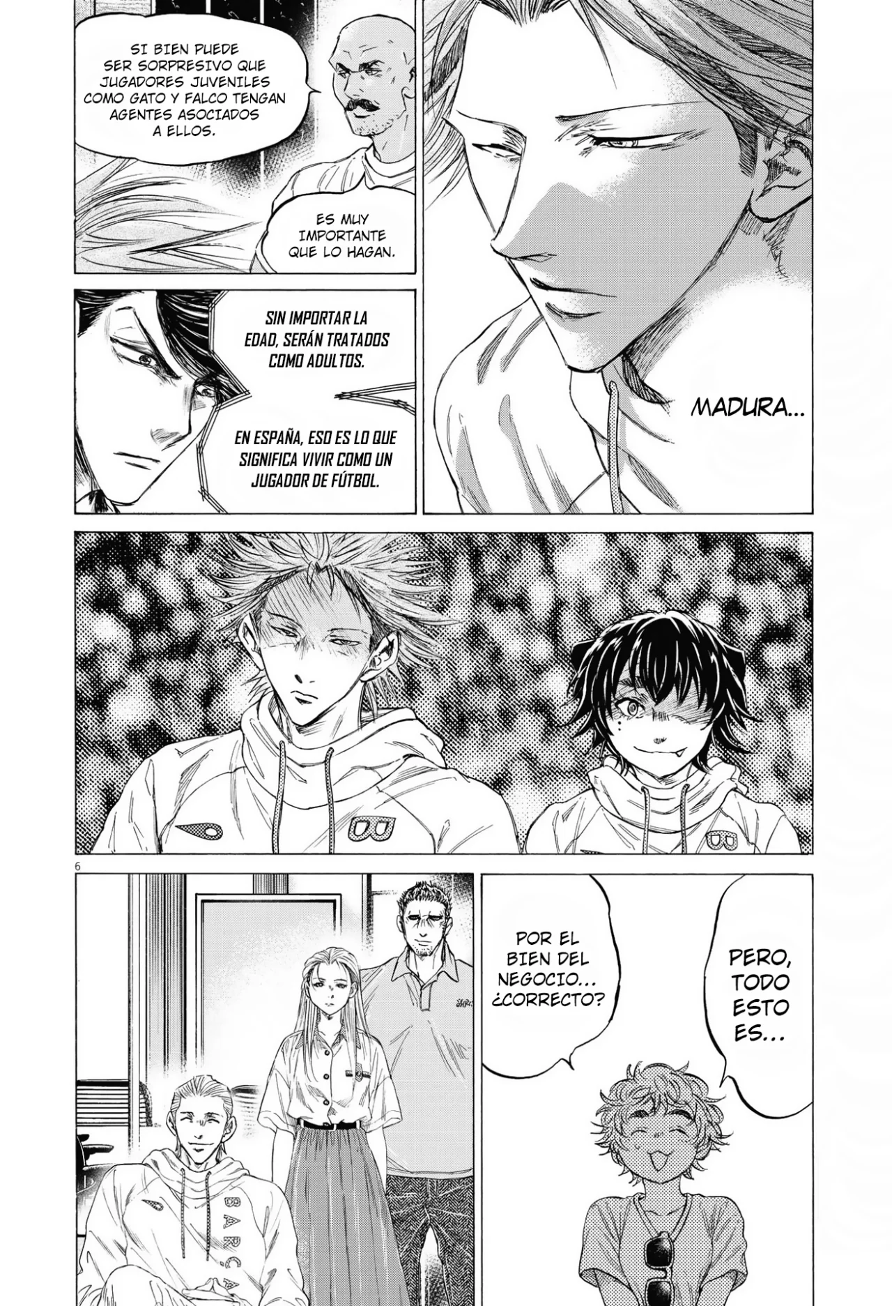 Read Ao ashi ES Manga Online