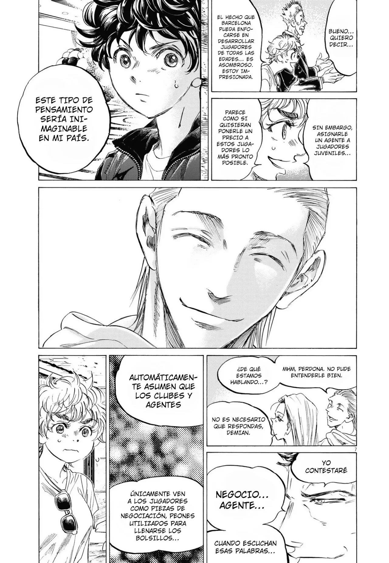 Read Ao ashi ES Manga Online