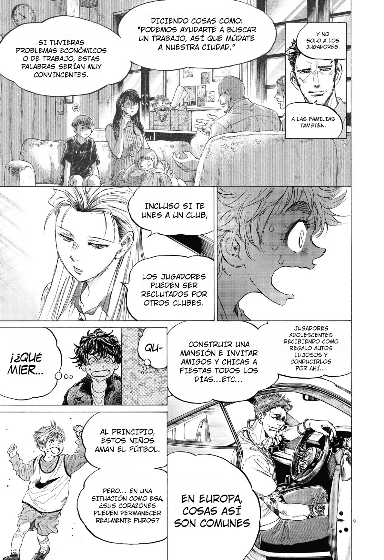 Read Ao ashi ES Manga Online