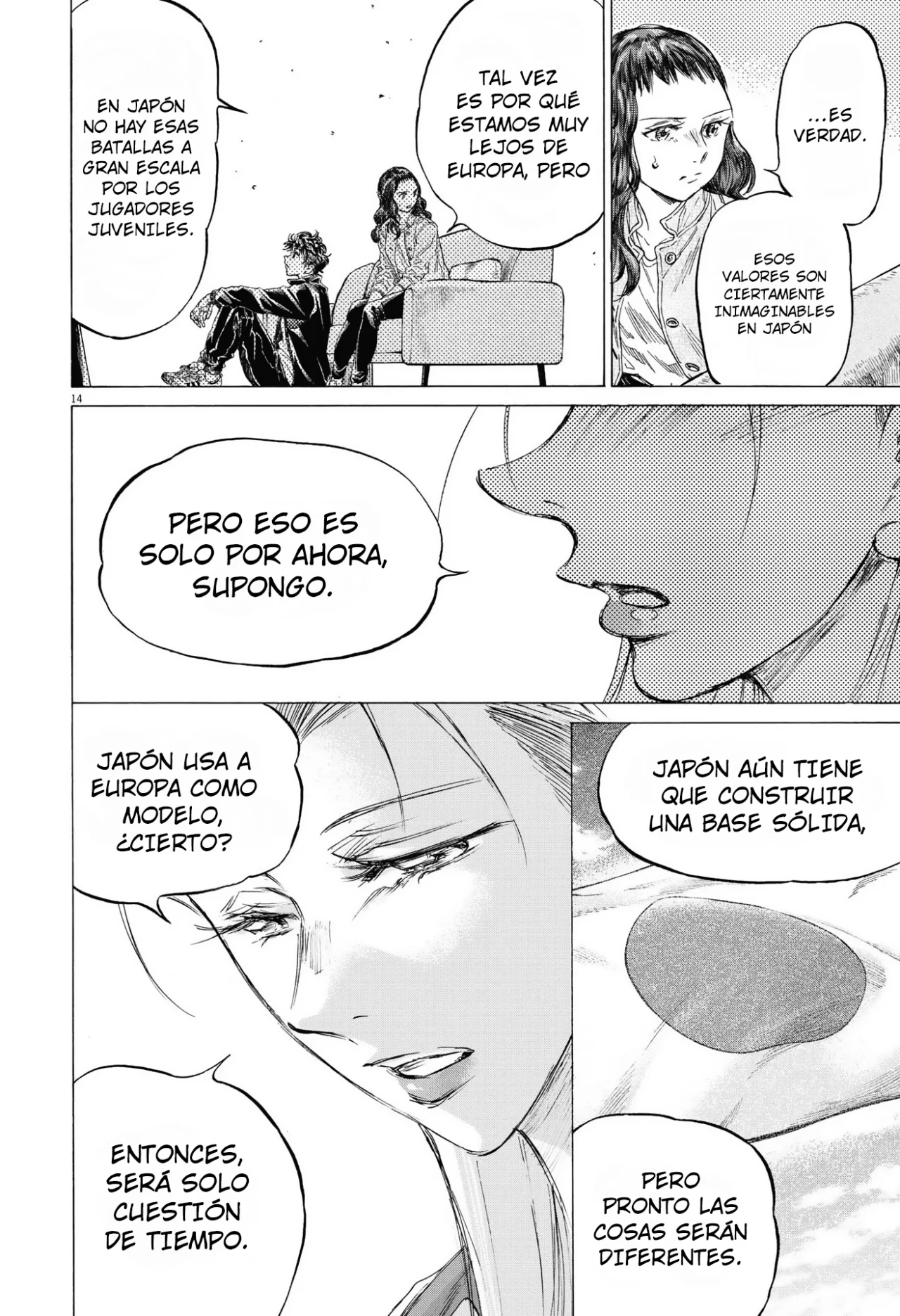 Read Ao ashi ES Manga Online