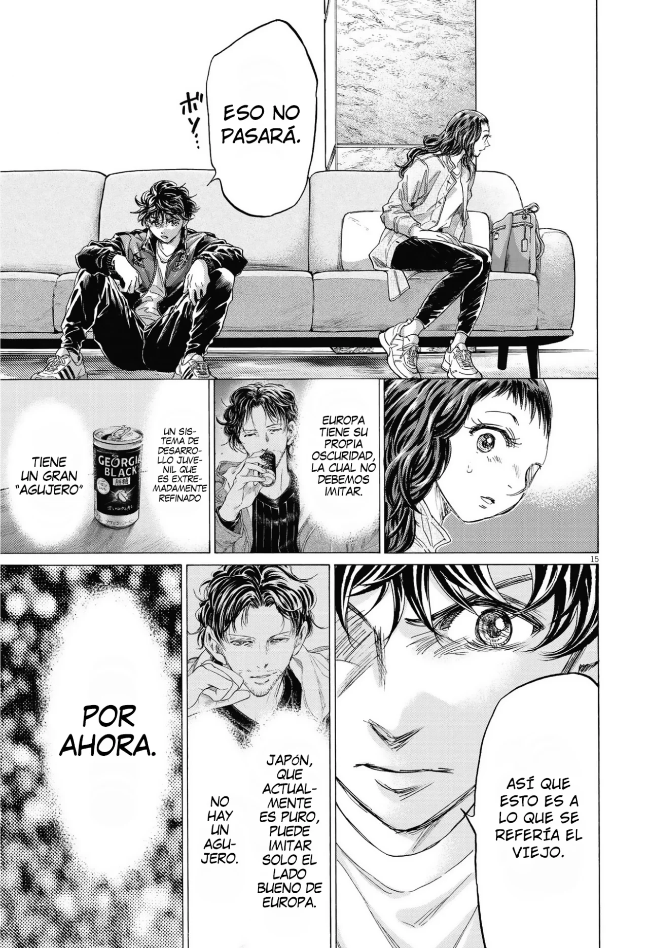 Read Ao ashi ES Manga Online