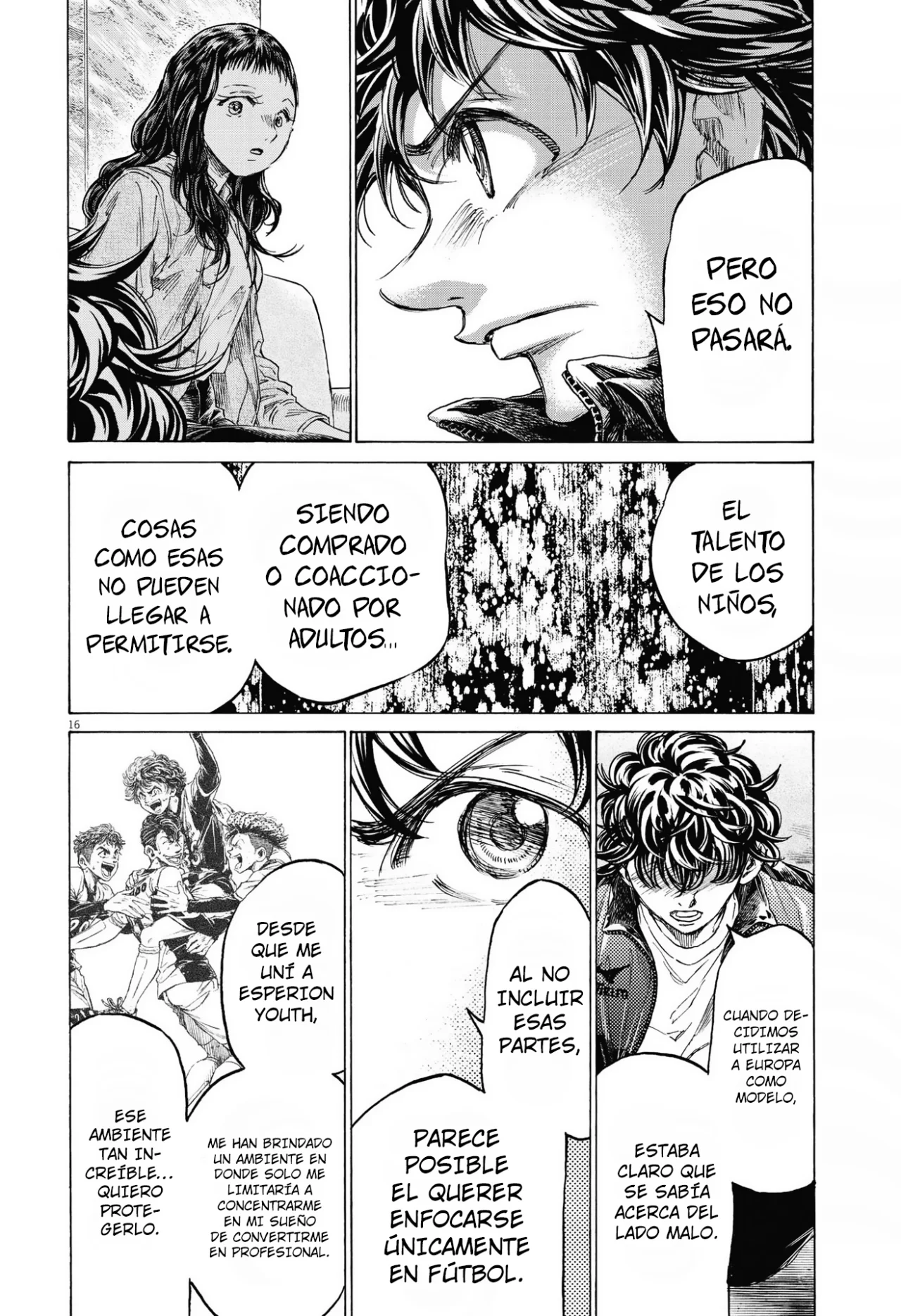 Read Ao ashi ES Manga Online