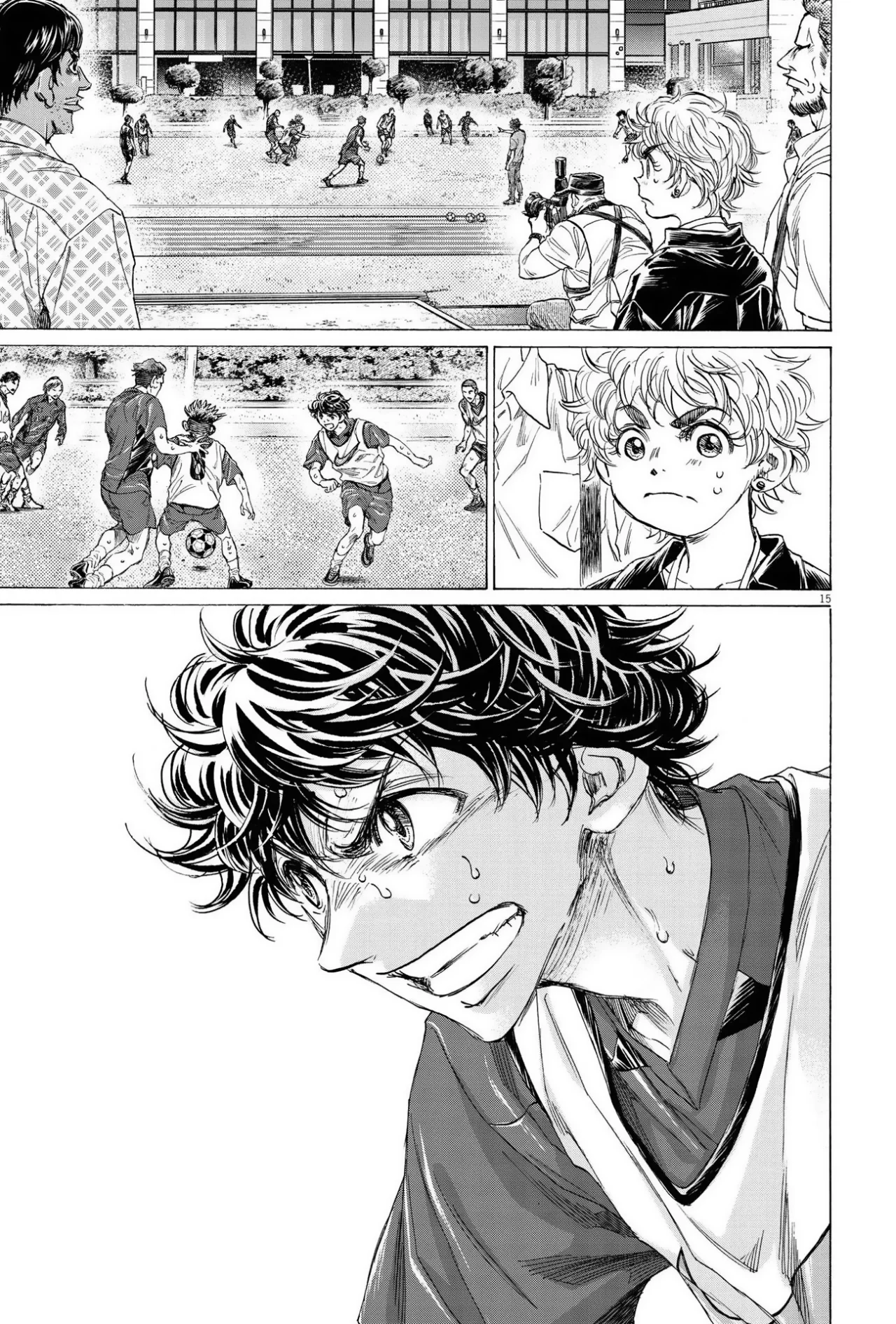 Read Ao ashi ES Manga Online