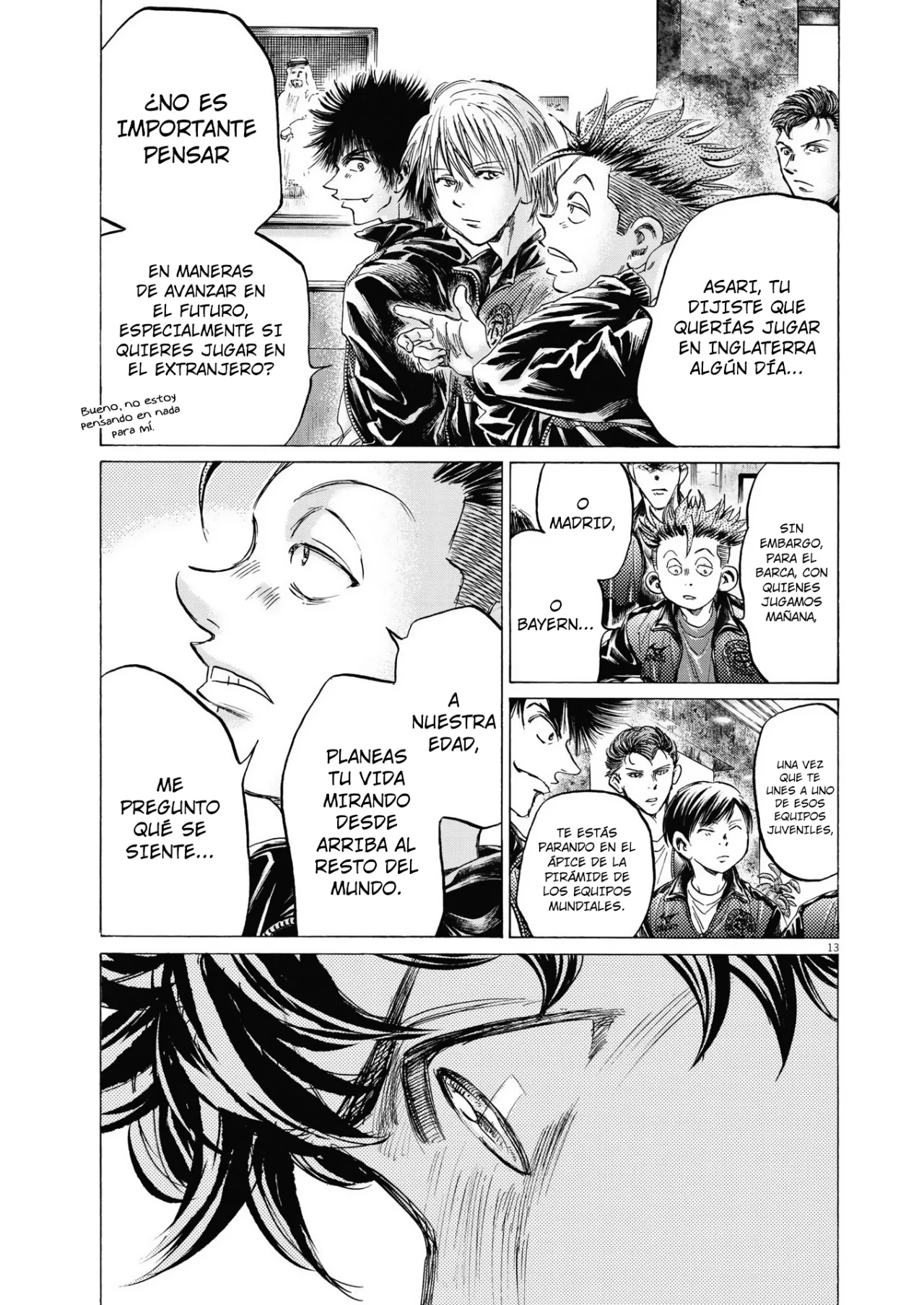 Read Ao ashi ES Manga Online