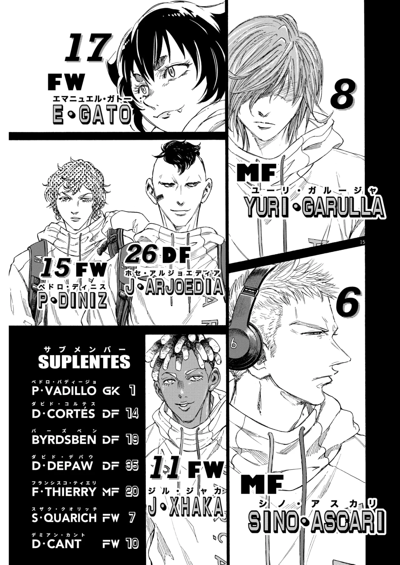 Read Ao ashi ES Manga Online
