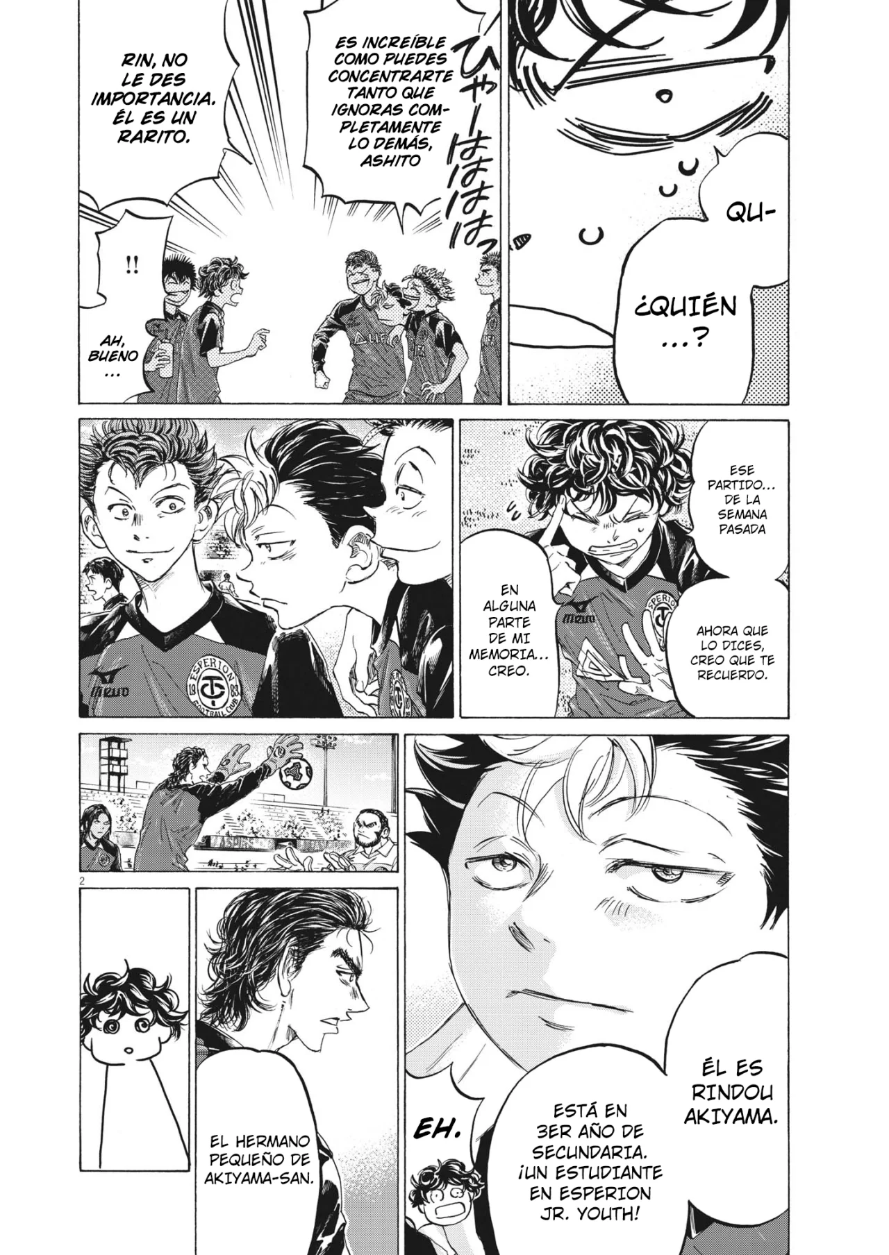 Read Ao ashi ES Manga Online