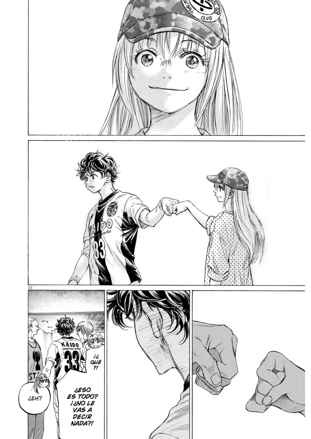 Read Ao ashi ES Manga Online
