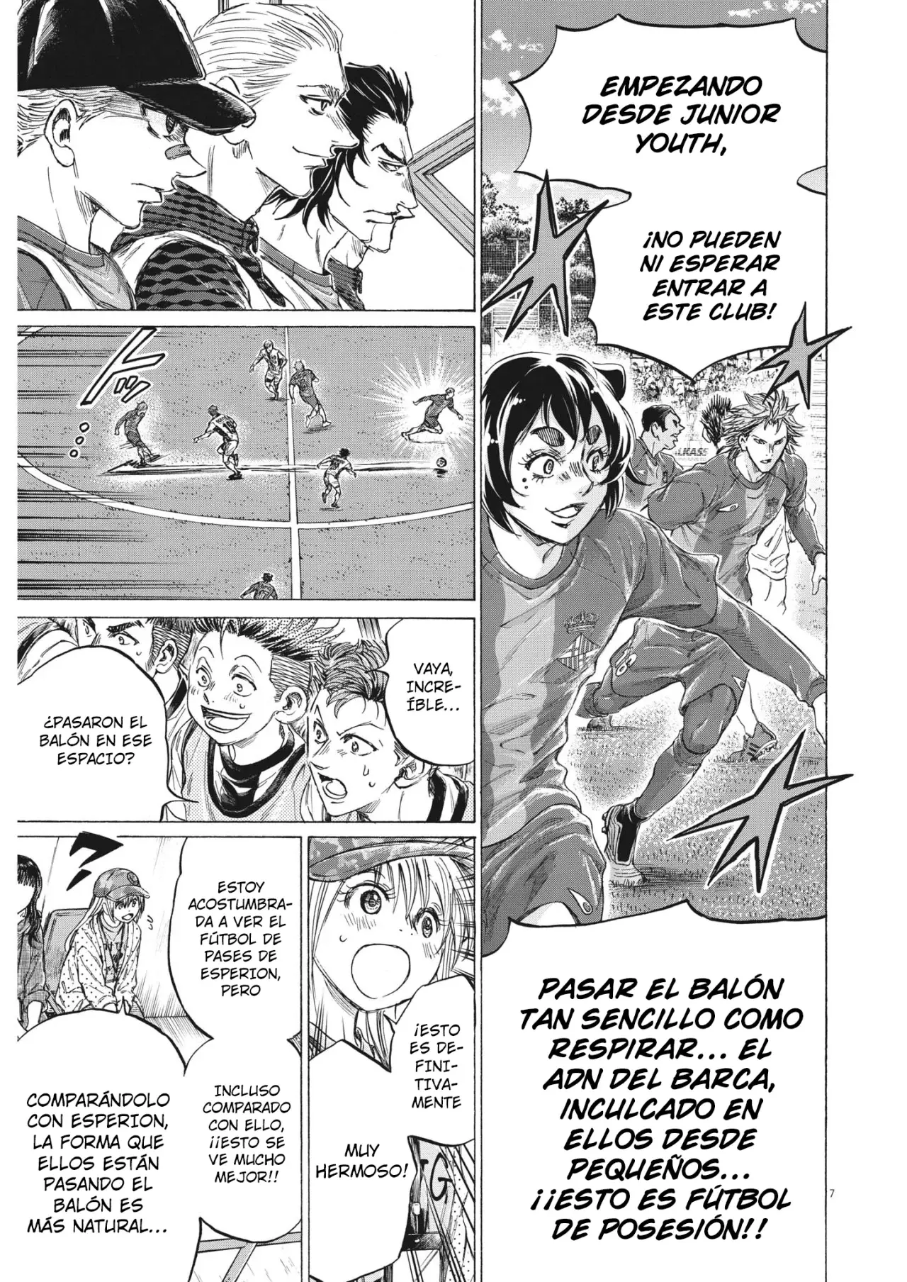 Read Ao ashi ES Manga Online