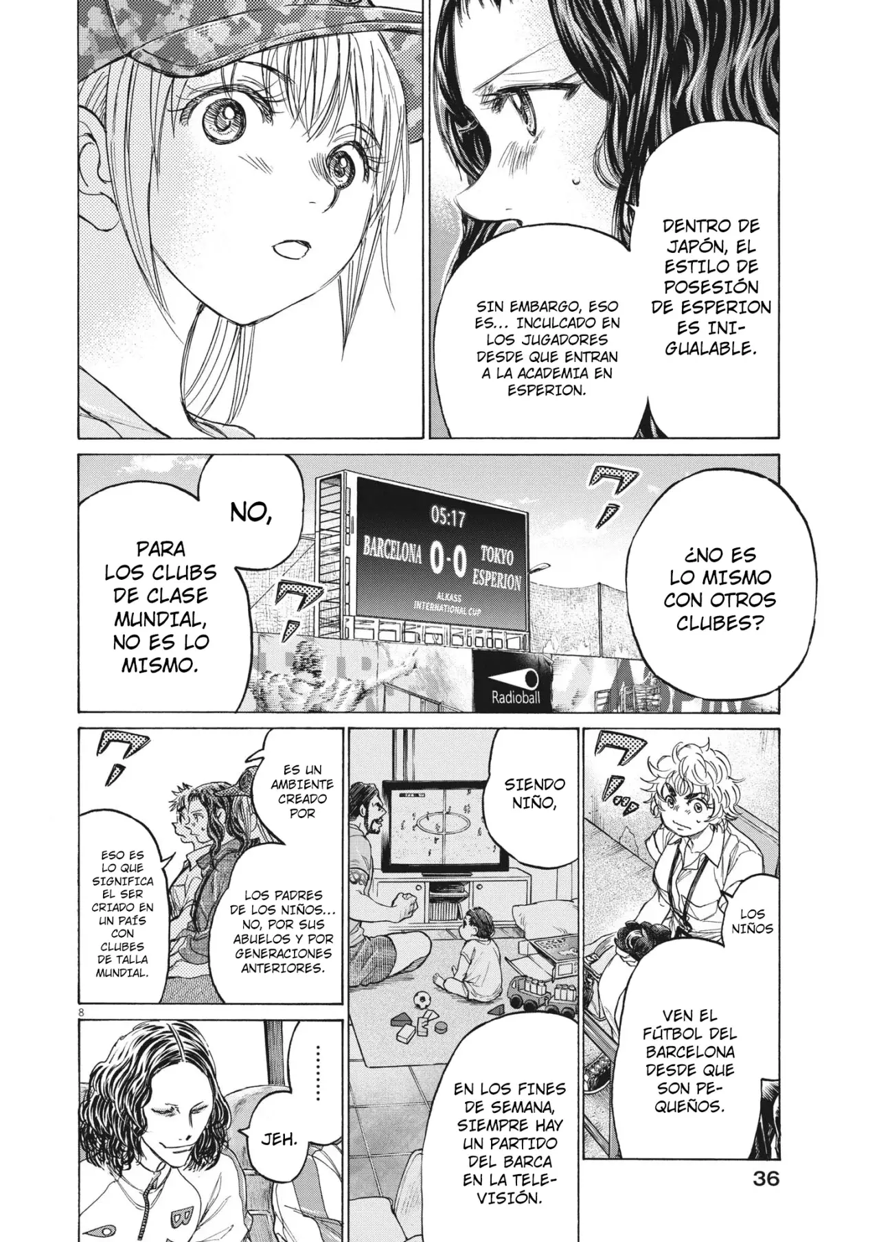 Read Ao ashi ES Manga Online