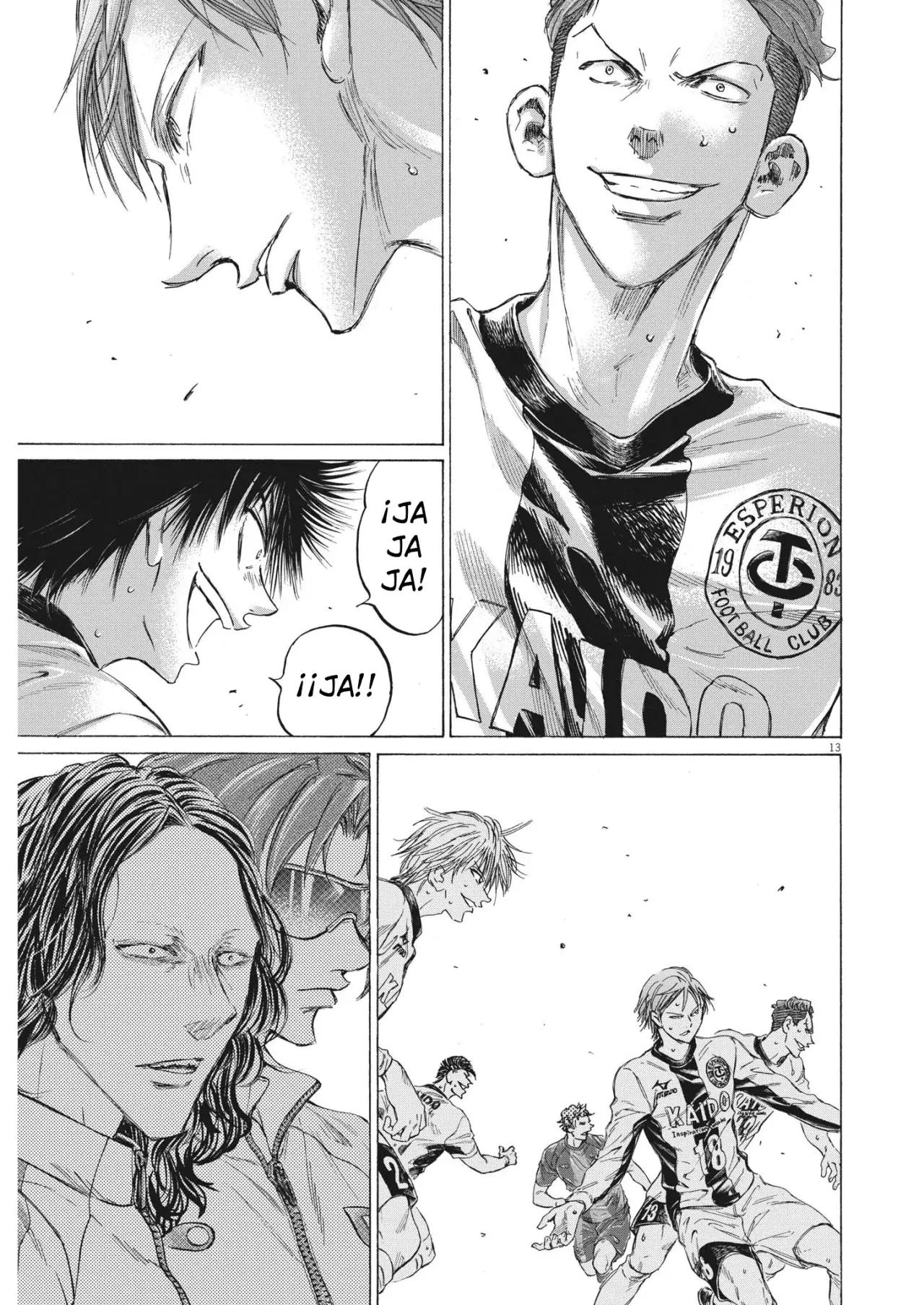 Read Ao ashi ES Manga Online