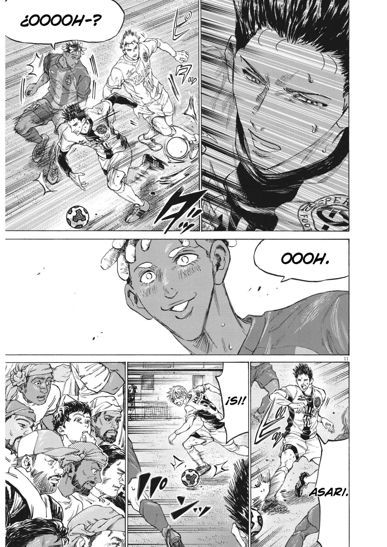 Read Ao ashi ES Manga Online