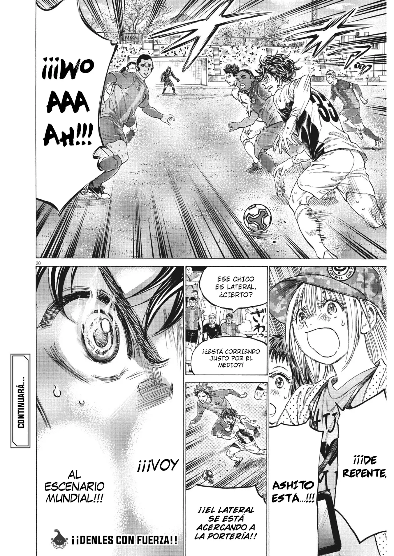 Read Ao ashi ES Manga Online