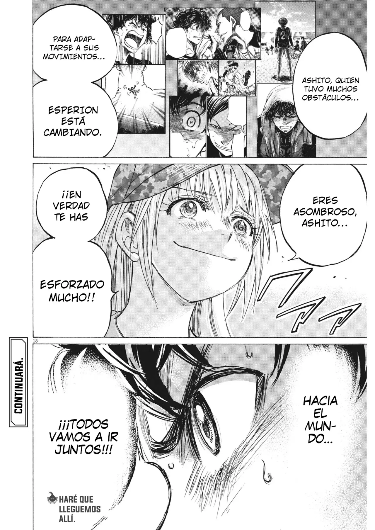 Read Ao ashi ES Manga Online
