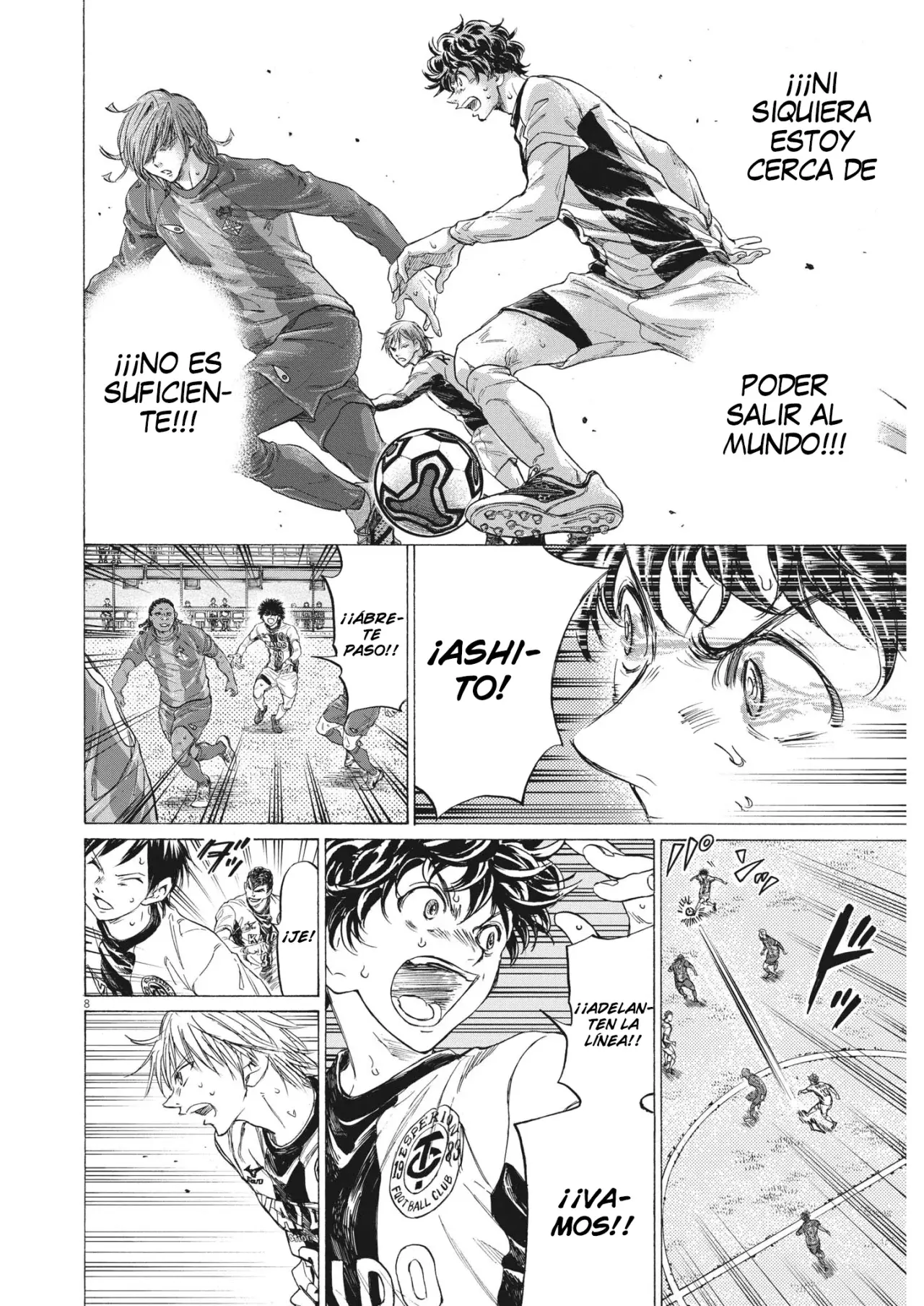 Read Ao ashi ES Manga Online