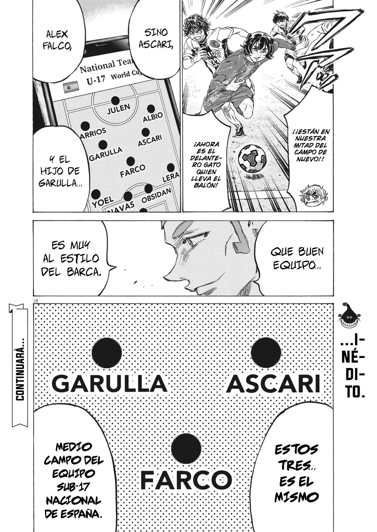 Read Ao ashi ES Manga Online
