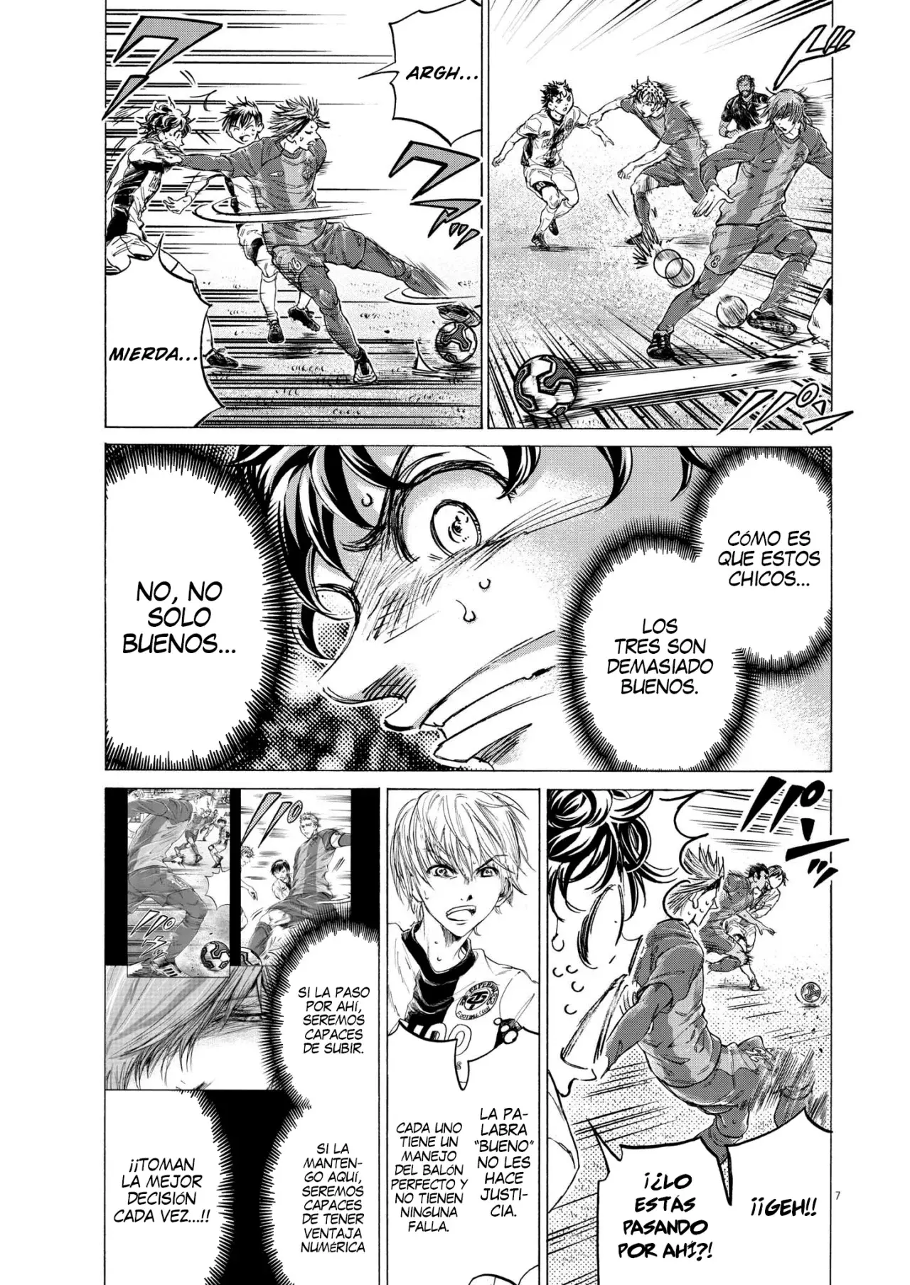 Read Ao ashi ES Manga Online