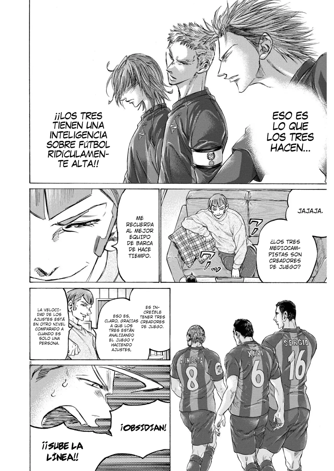 Read Ao ashi ES Manga Online