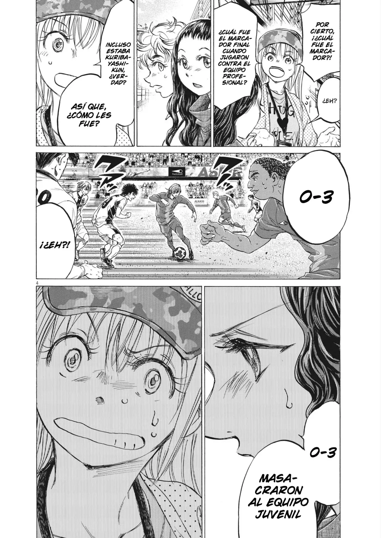 Read Ao ashi ES Manga Online