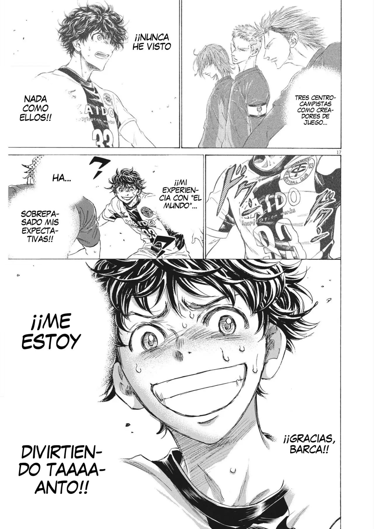 Read Ao ashi ES Manga Online