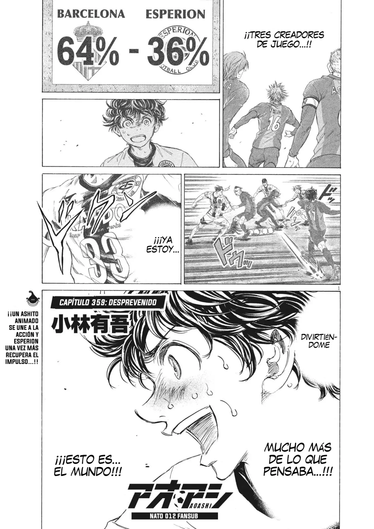 Read Ao ashi ES Manga Online