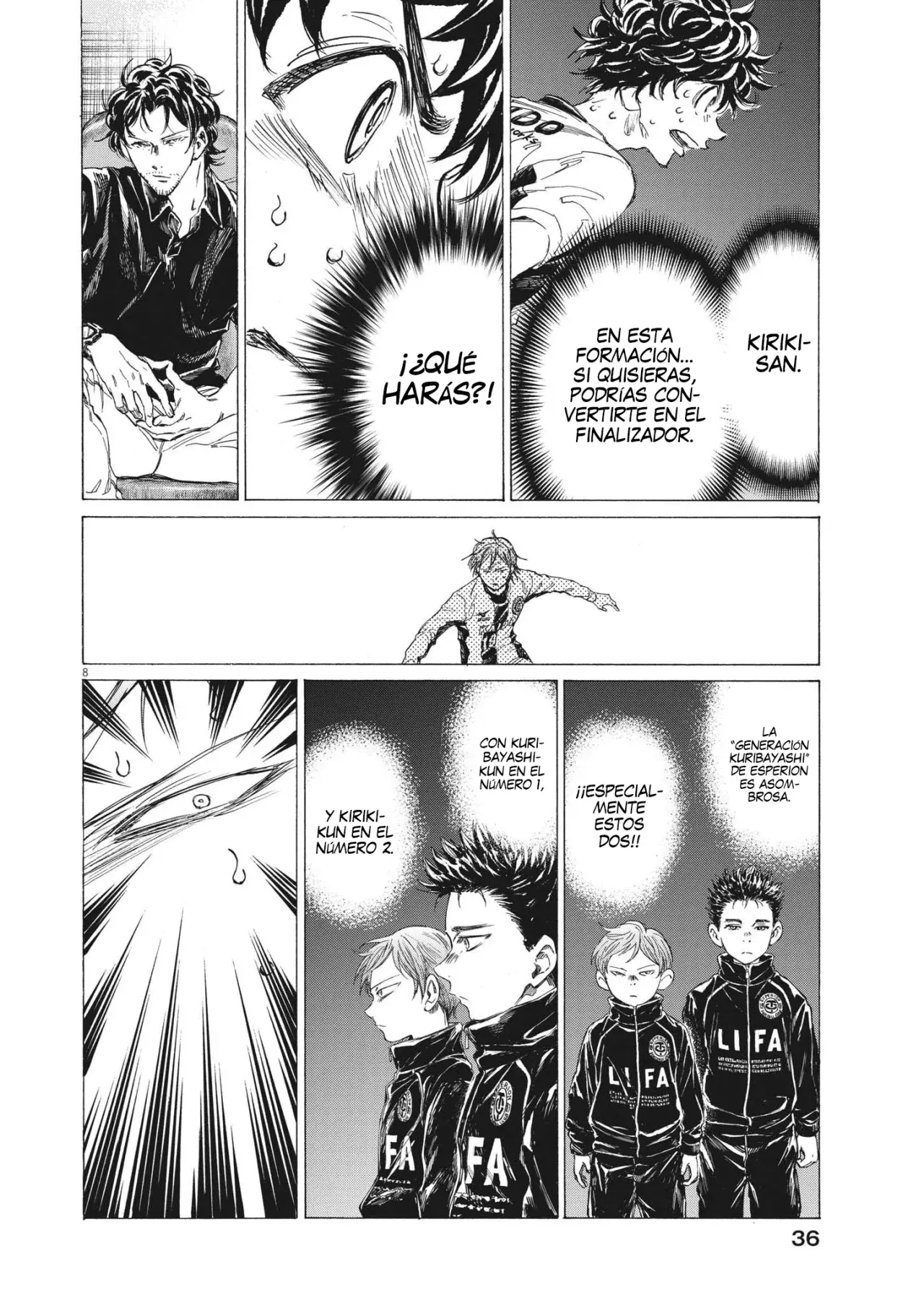 Read Ao ashi ES Manga Online