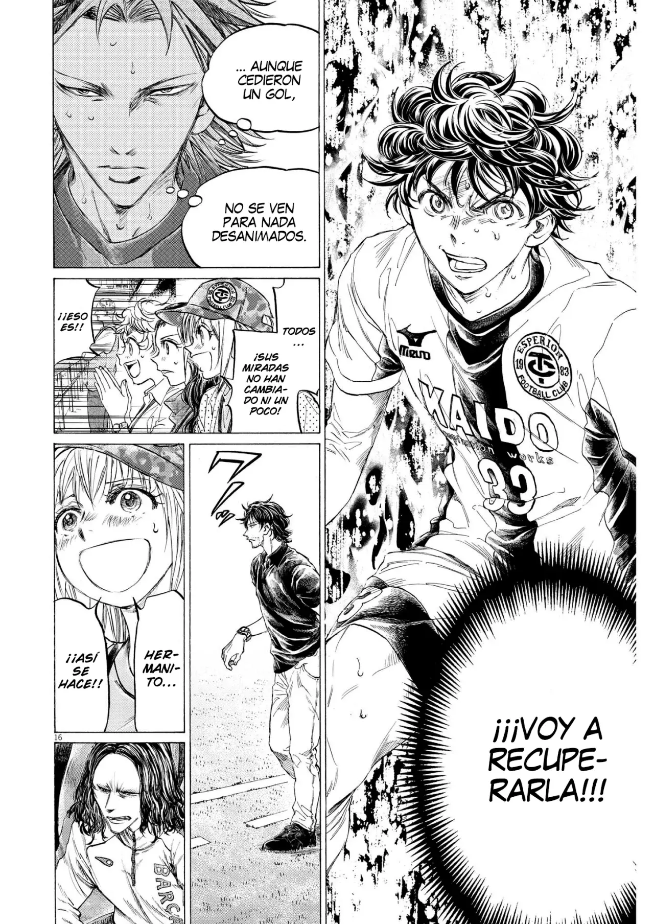 Read Ao ashi ES Manga Online