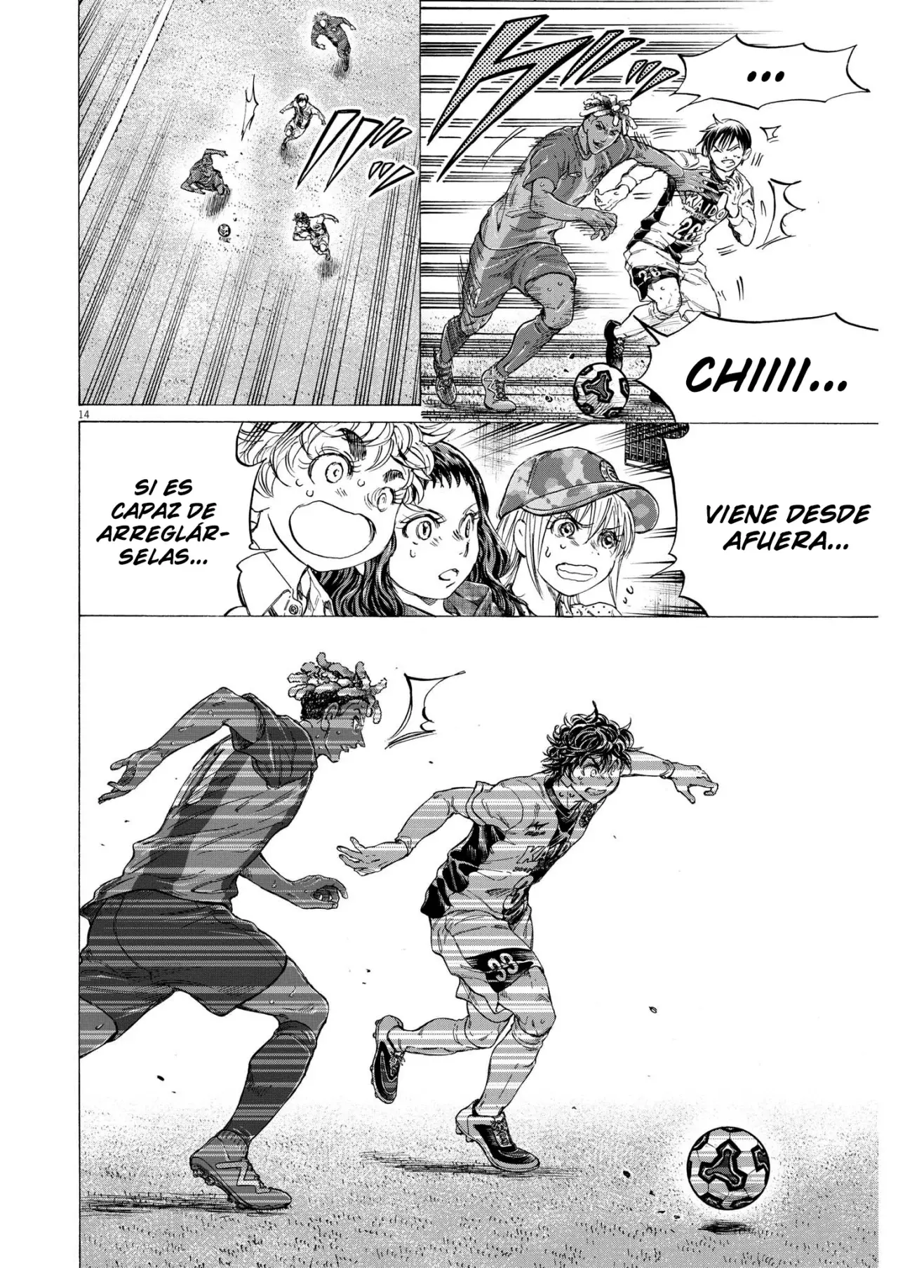Read Ao ashi ES Manga Online