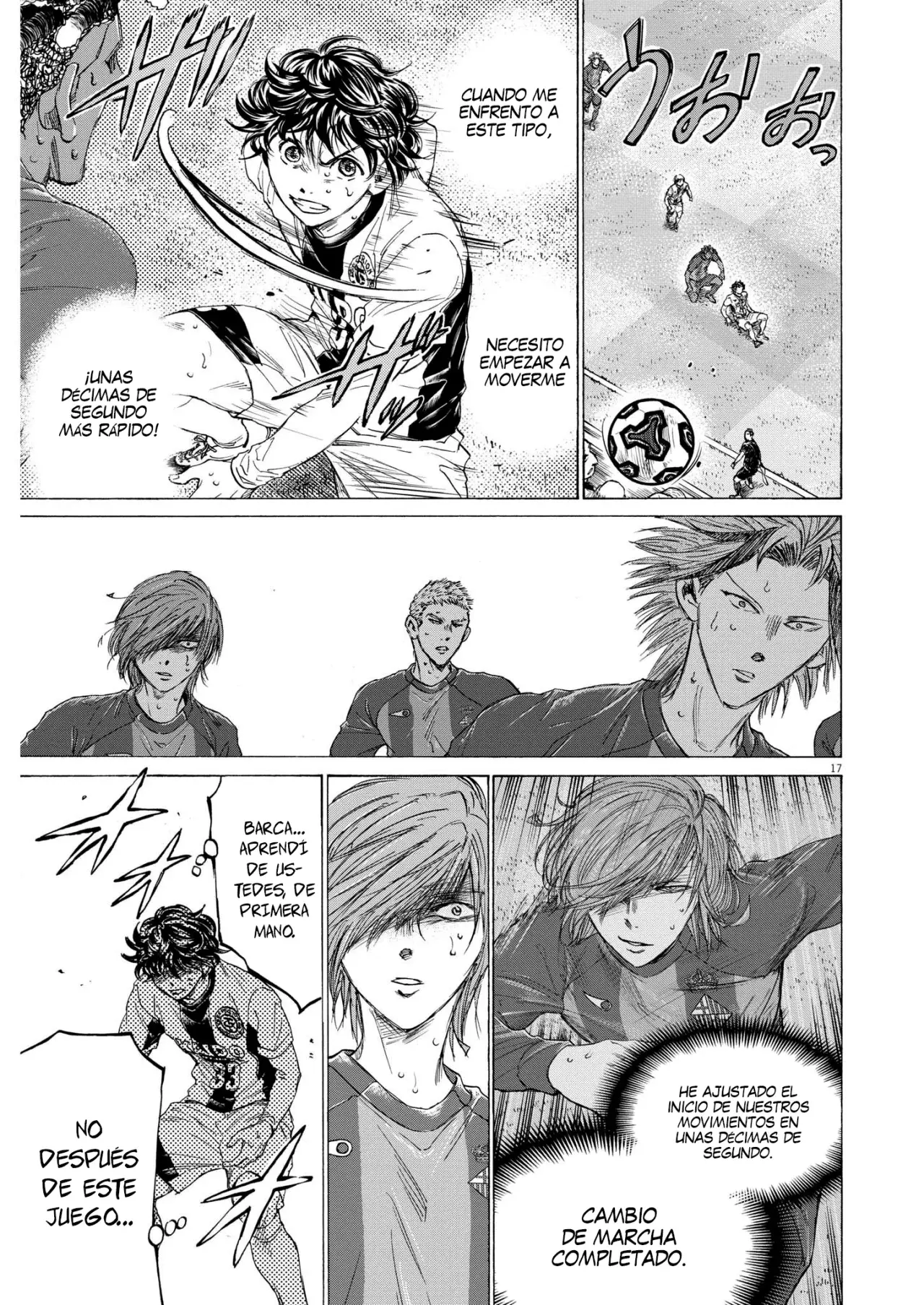 Read Ao ashi ES Manga Online