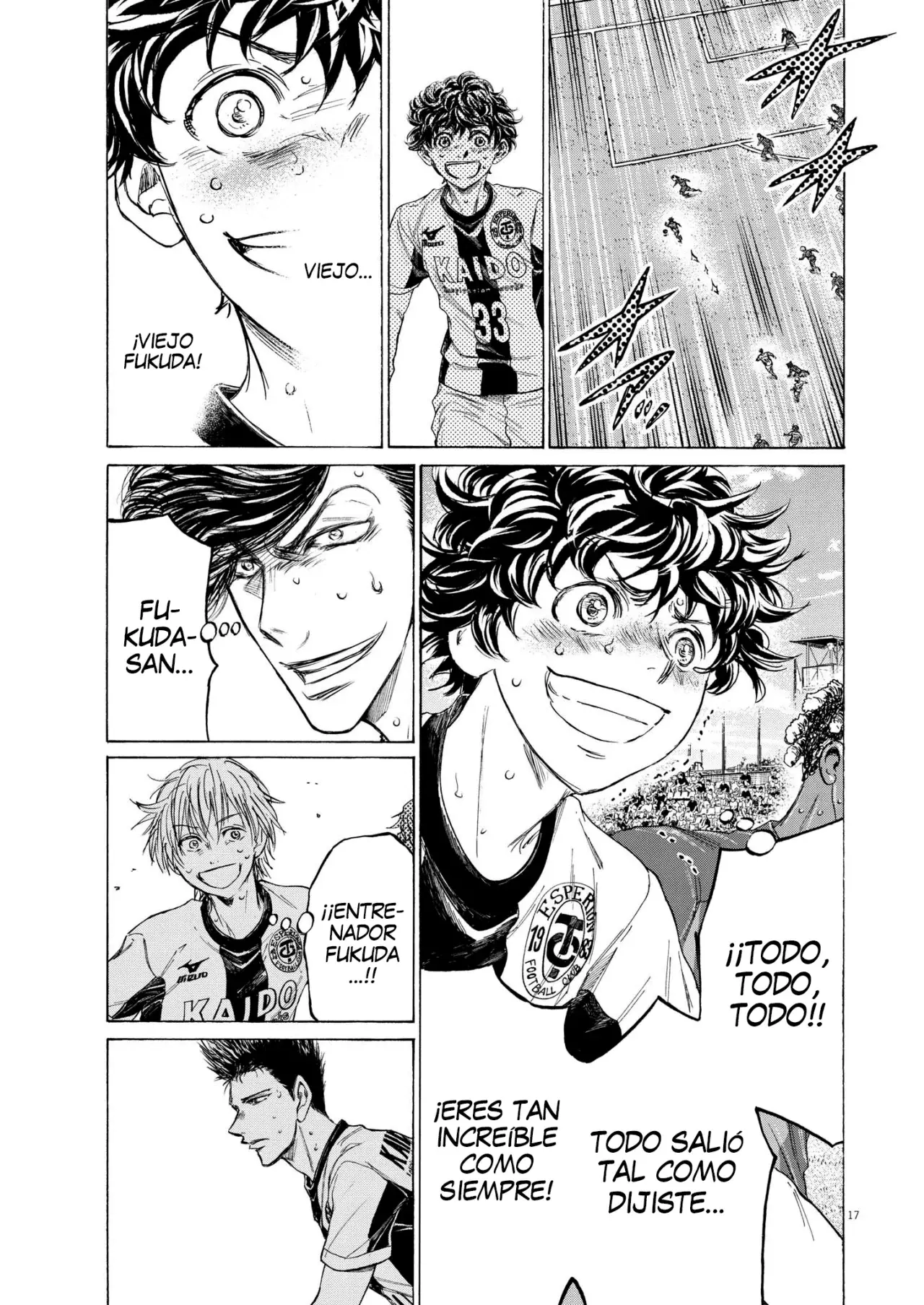 Read Ao ashi ES Manga Online