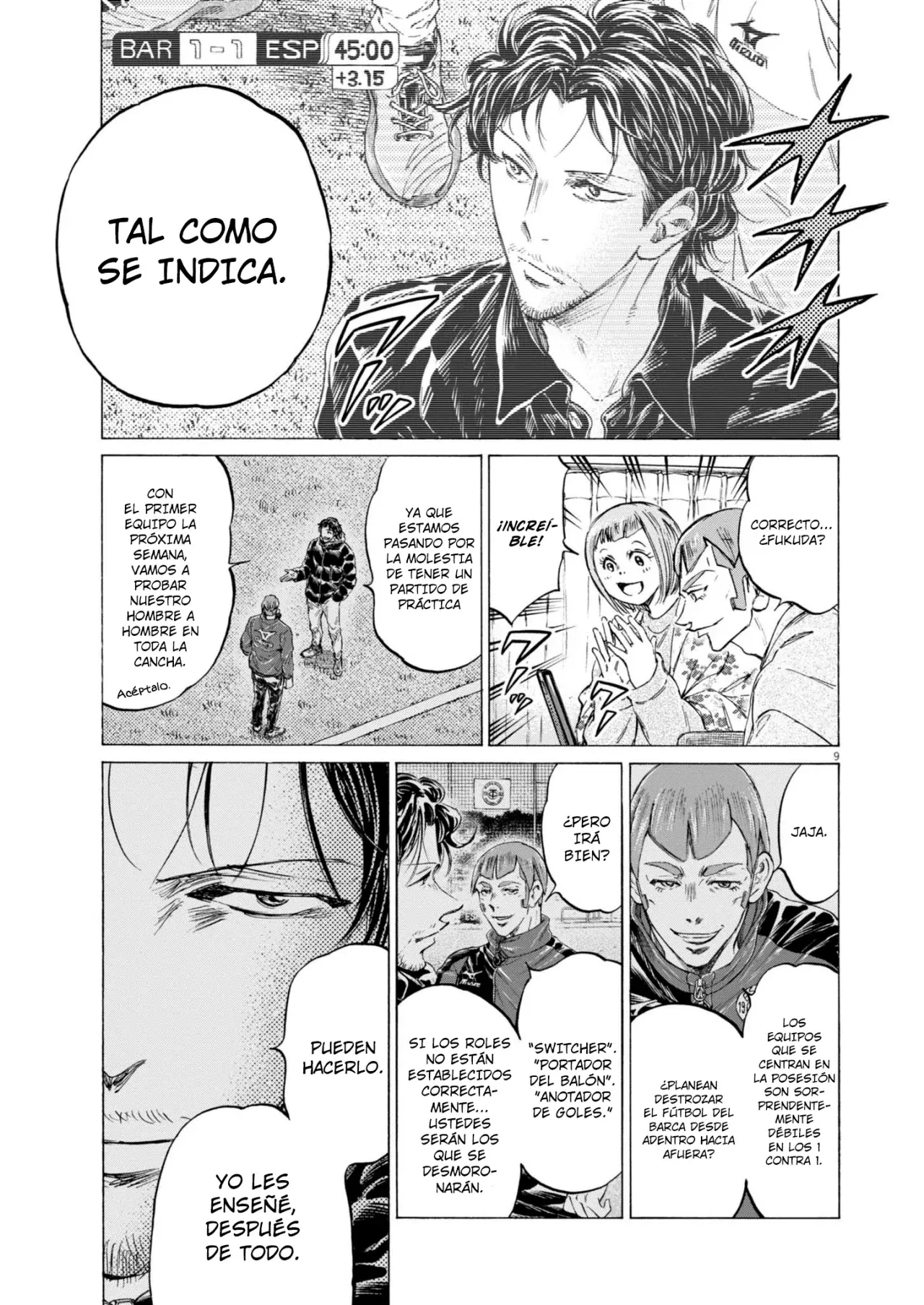 Read Ao ashi ES Manga Online