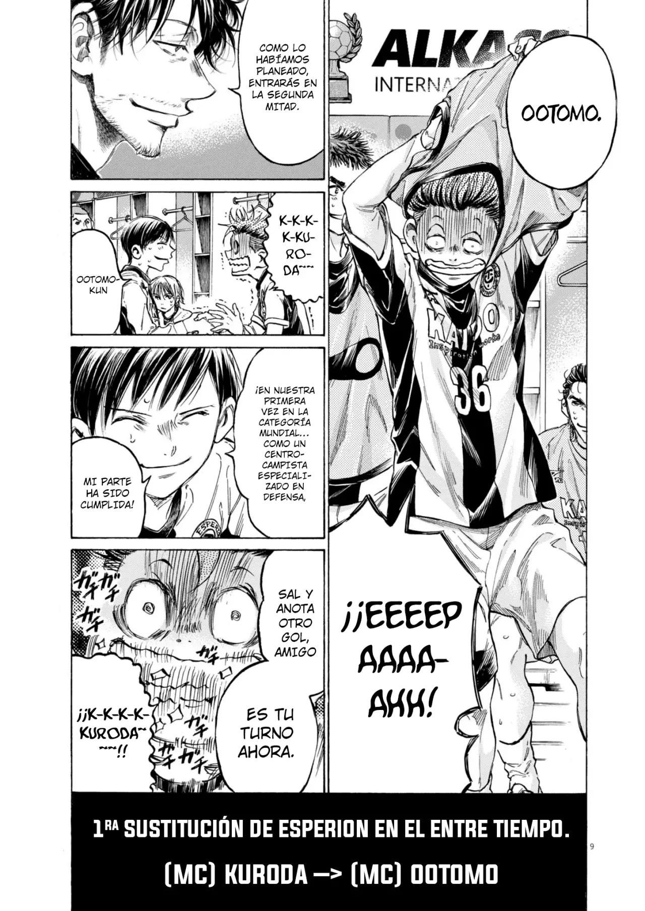 Read Ao ashi ES Manga Online