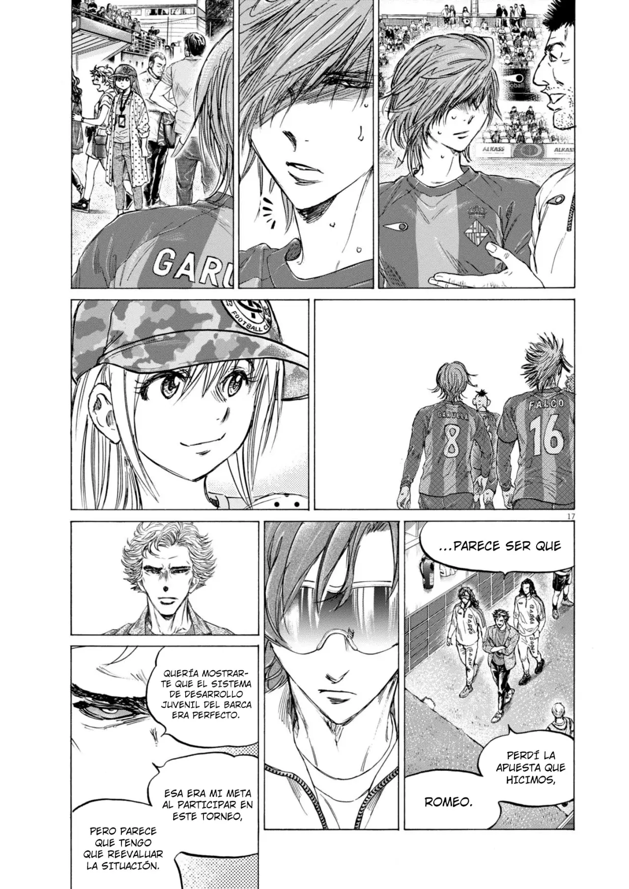 Read Ao ashi ES Manga Online