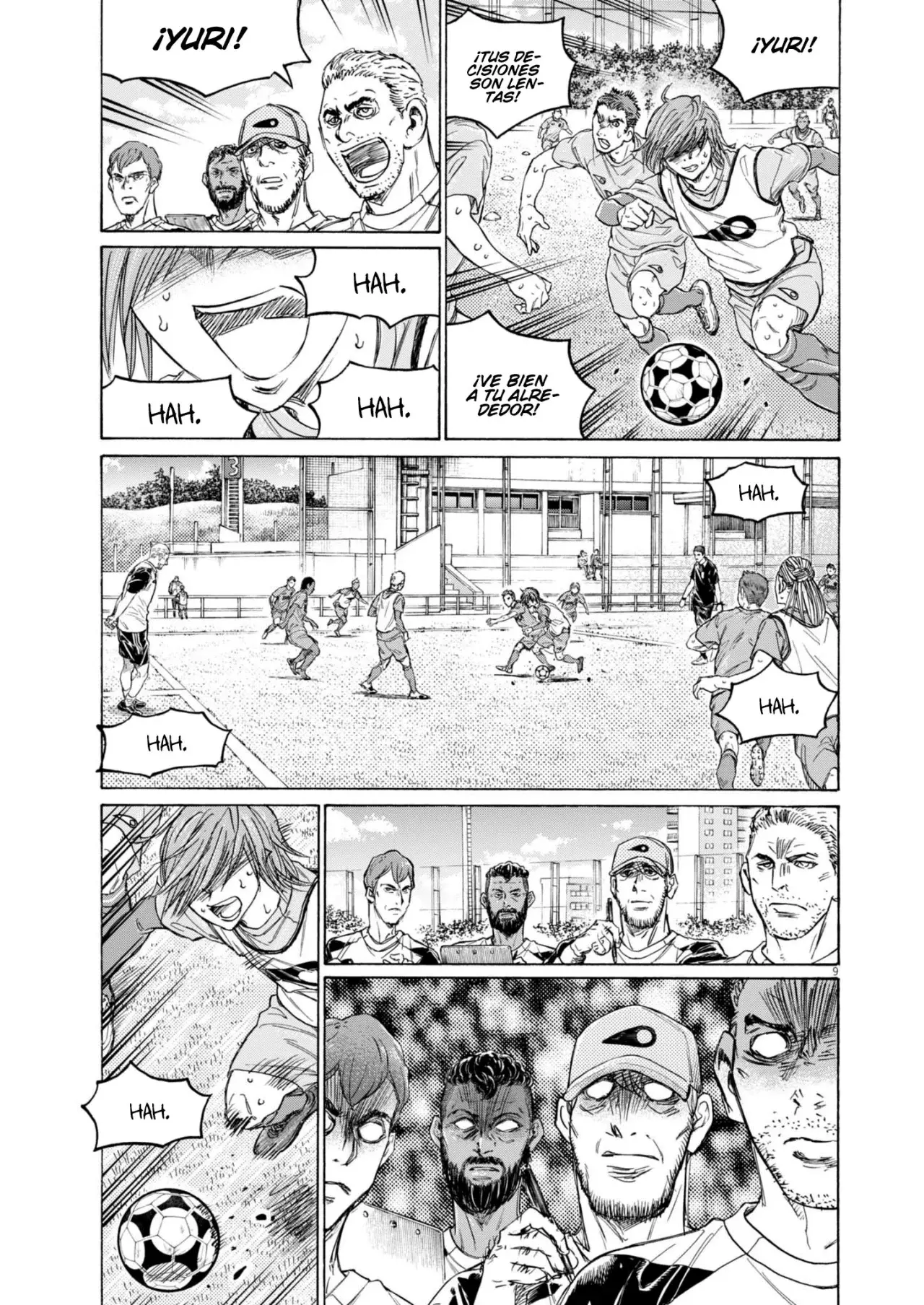 Read Ao ashi ES Manga Online