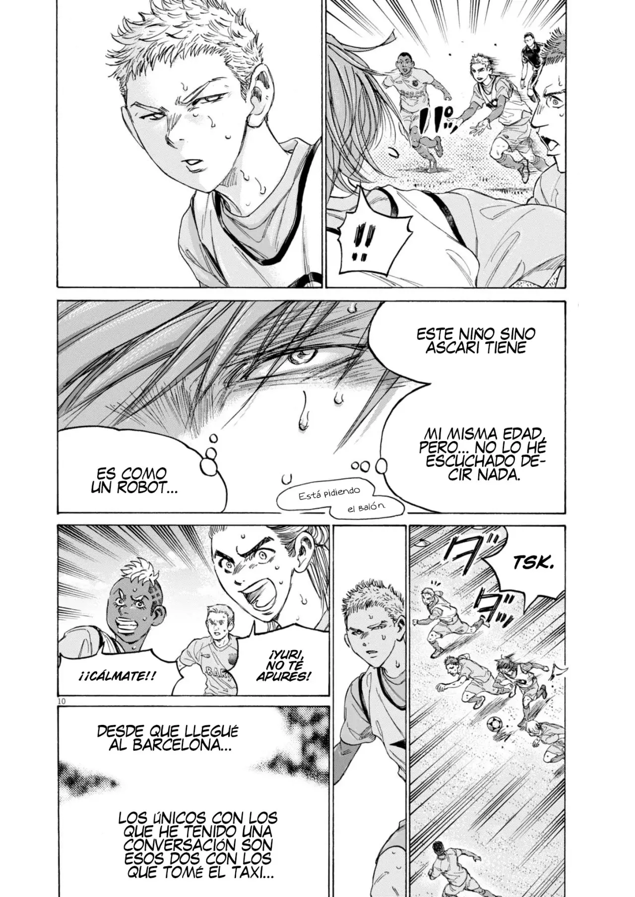 Read Ao ashi ES Manga Online