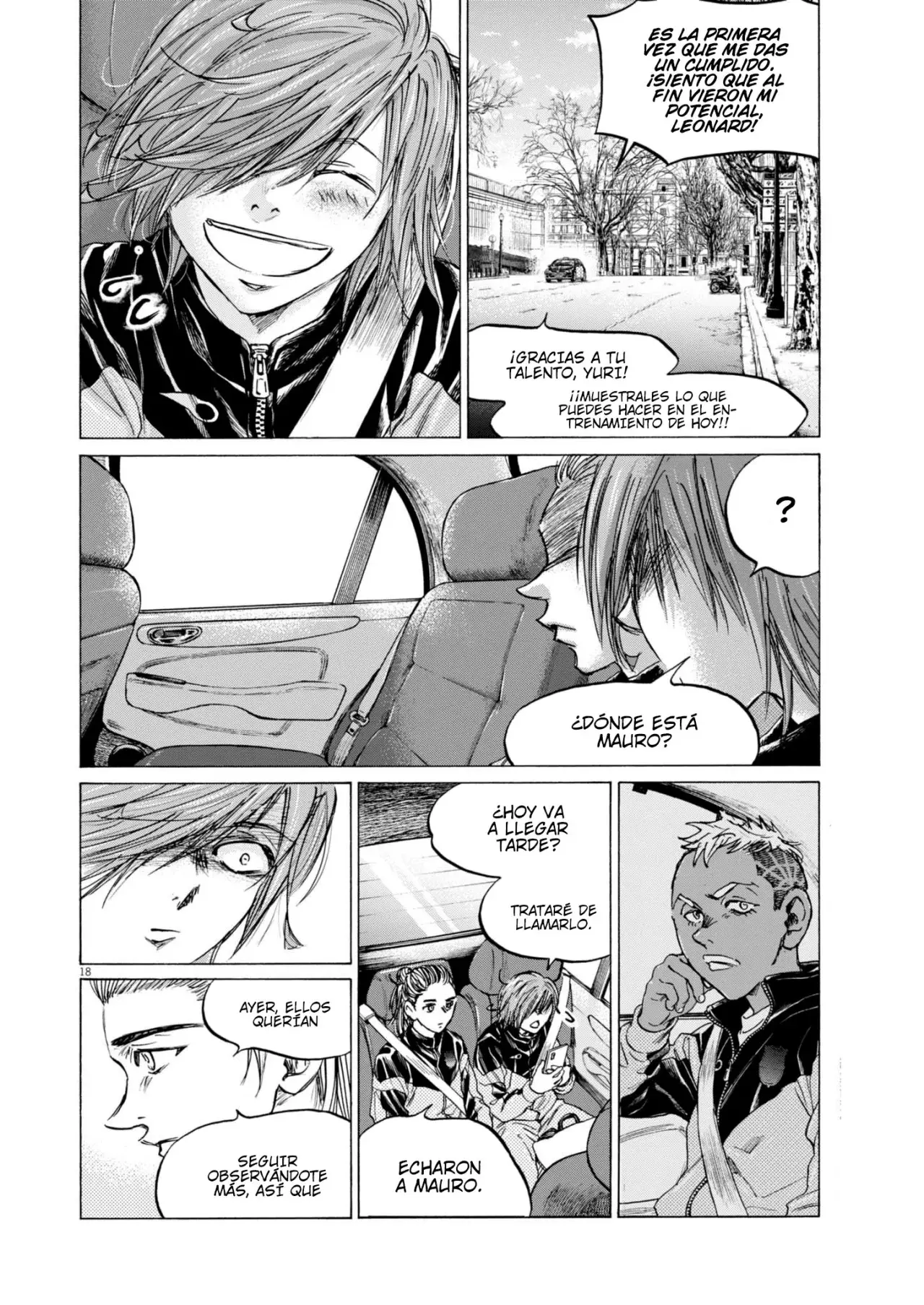 Read Ao ashi ES Manga Online