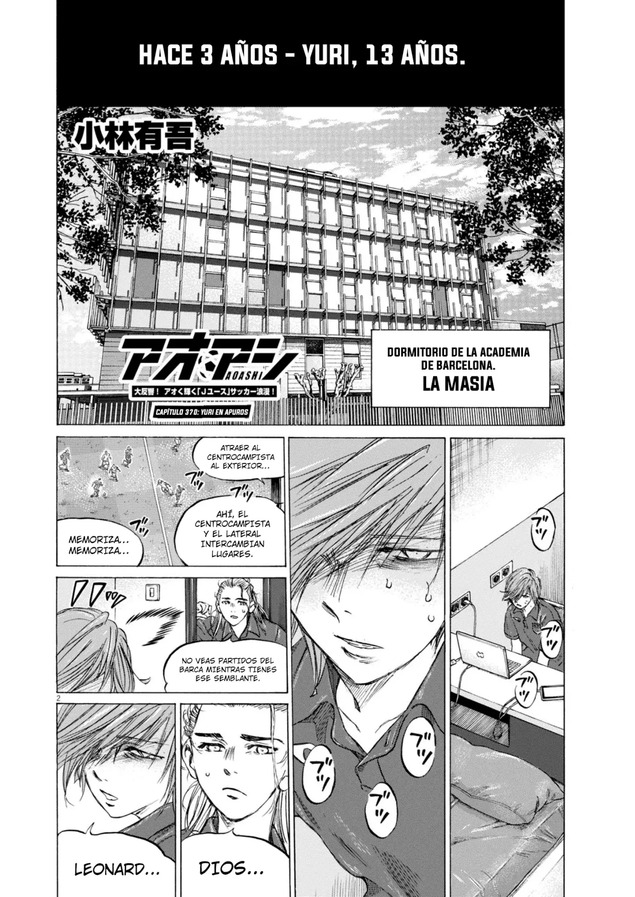 Read Ao ashi ES Manga Online