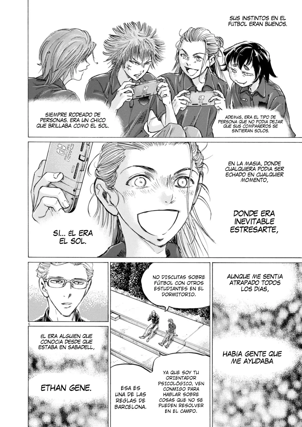 Read Ao ashi ES Manga Online