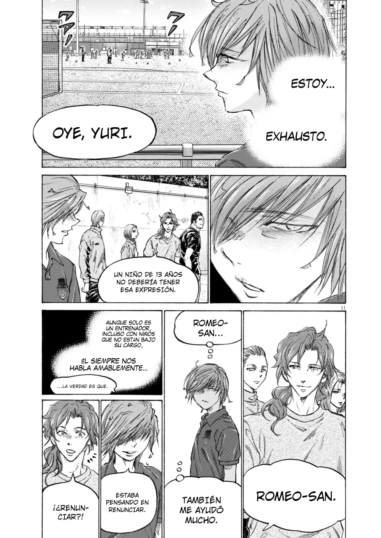 Read Ao ashi ES Manga Online