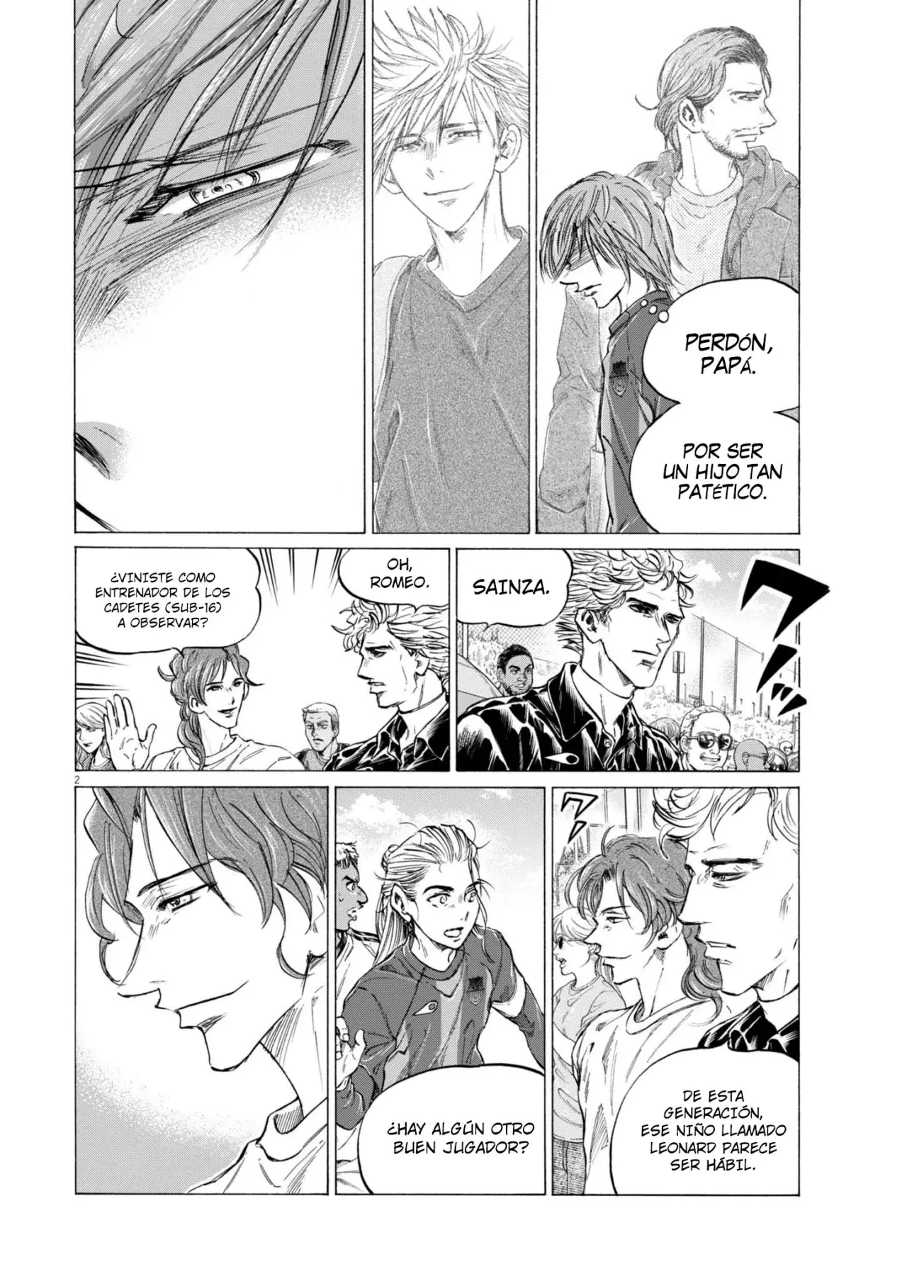 Read Ao ashi ES Manga Online